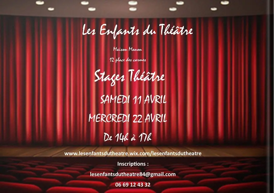 Stage théâtre jeune public_Avignon