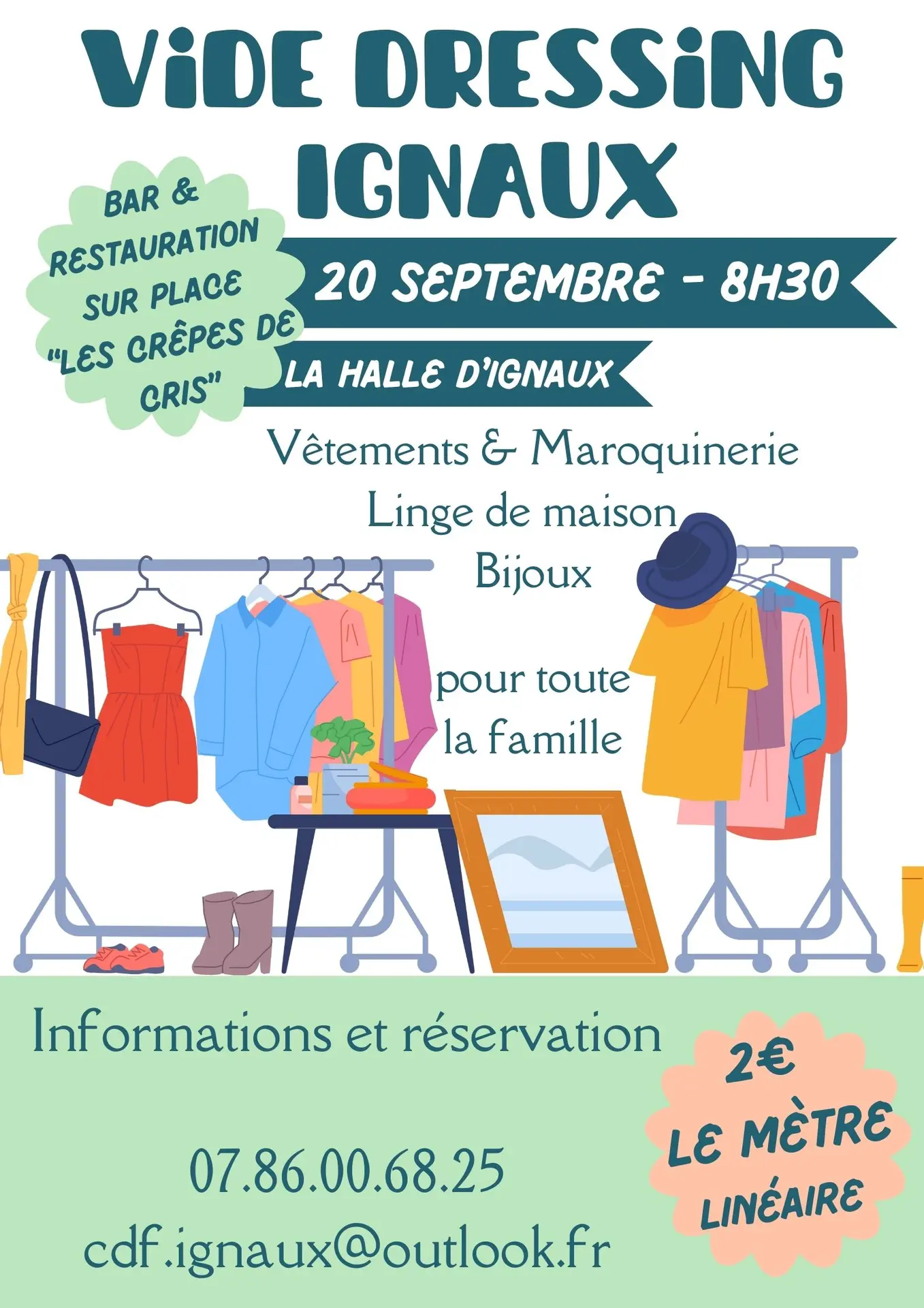 affiche Vide dressing
