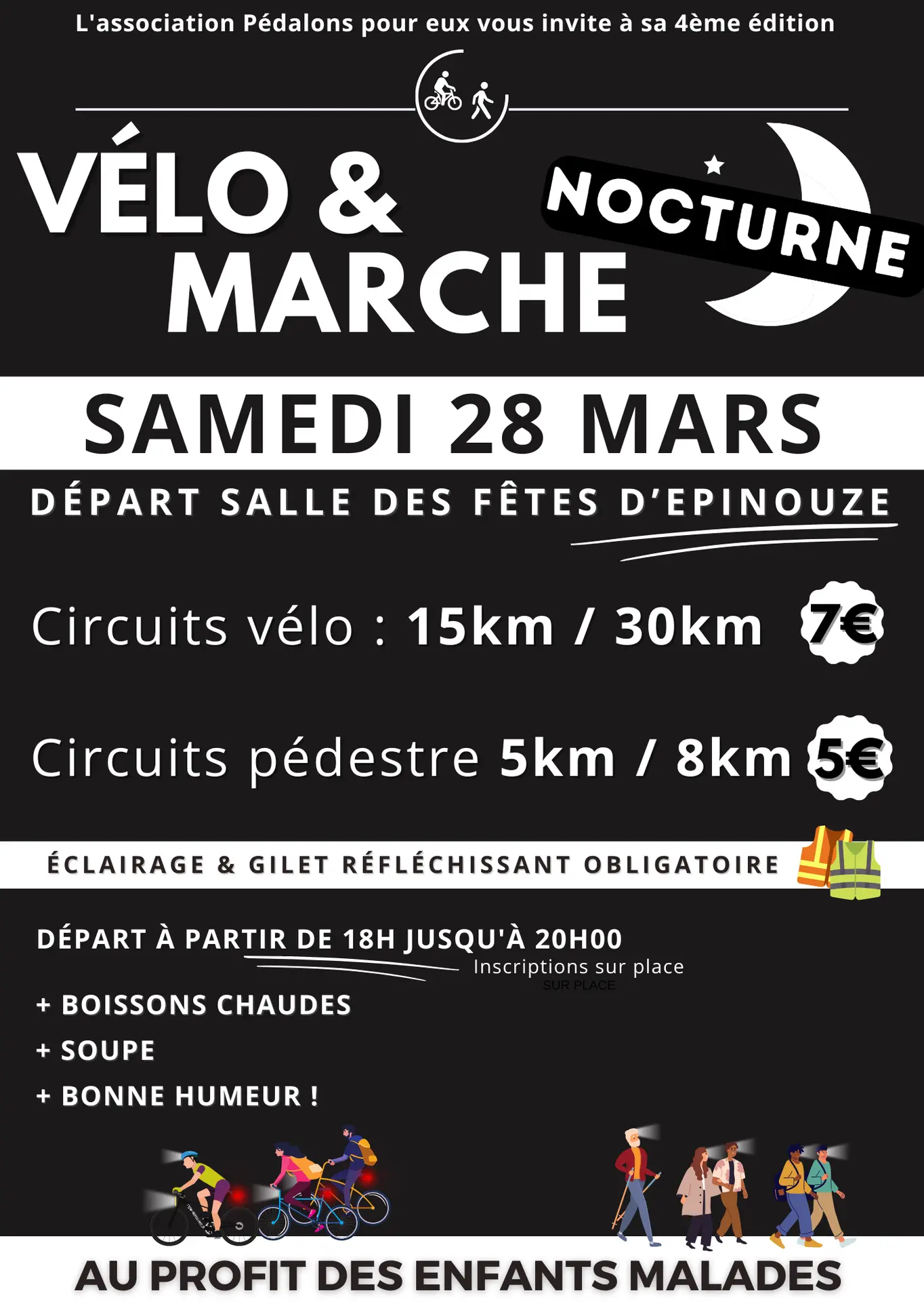 Affiche expliquant l'événement