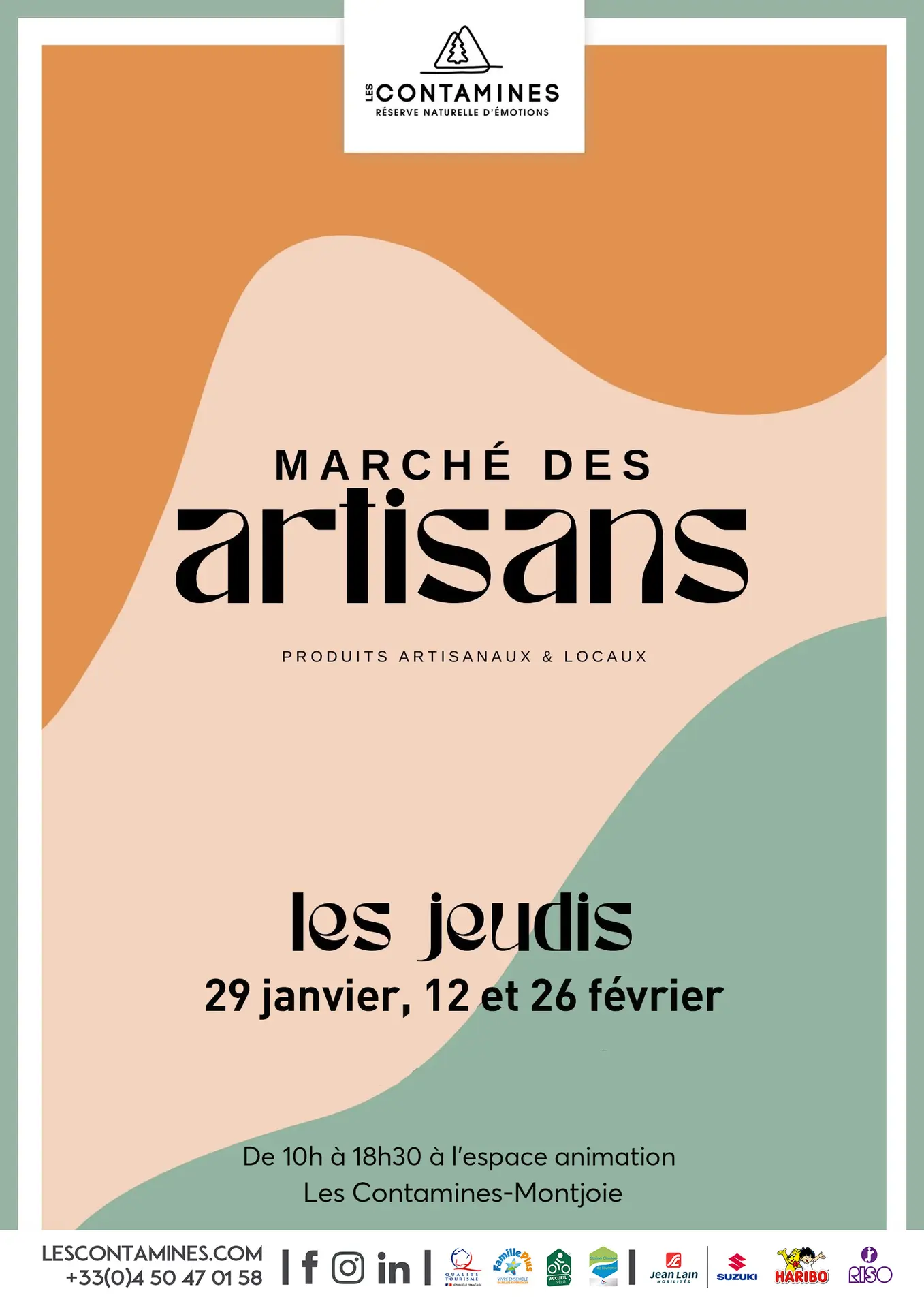 Marché des artisans_Les Contamines-Montjoie