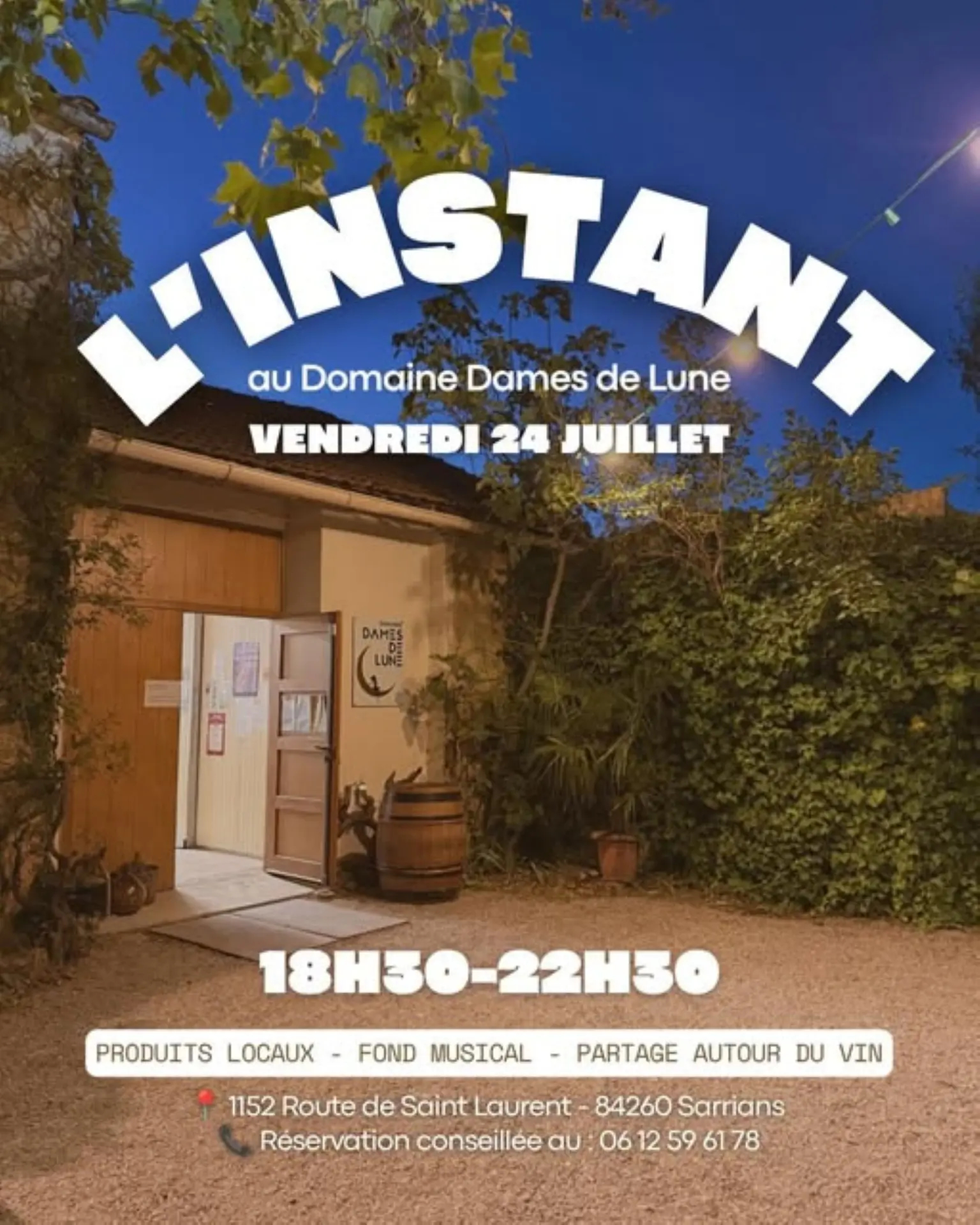 L'instant au Domaine de la Lune_Sarrians