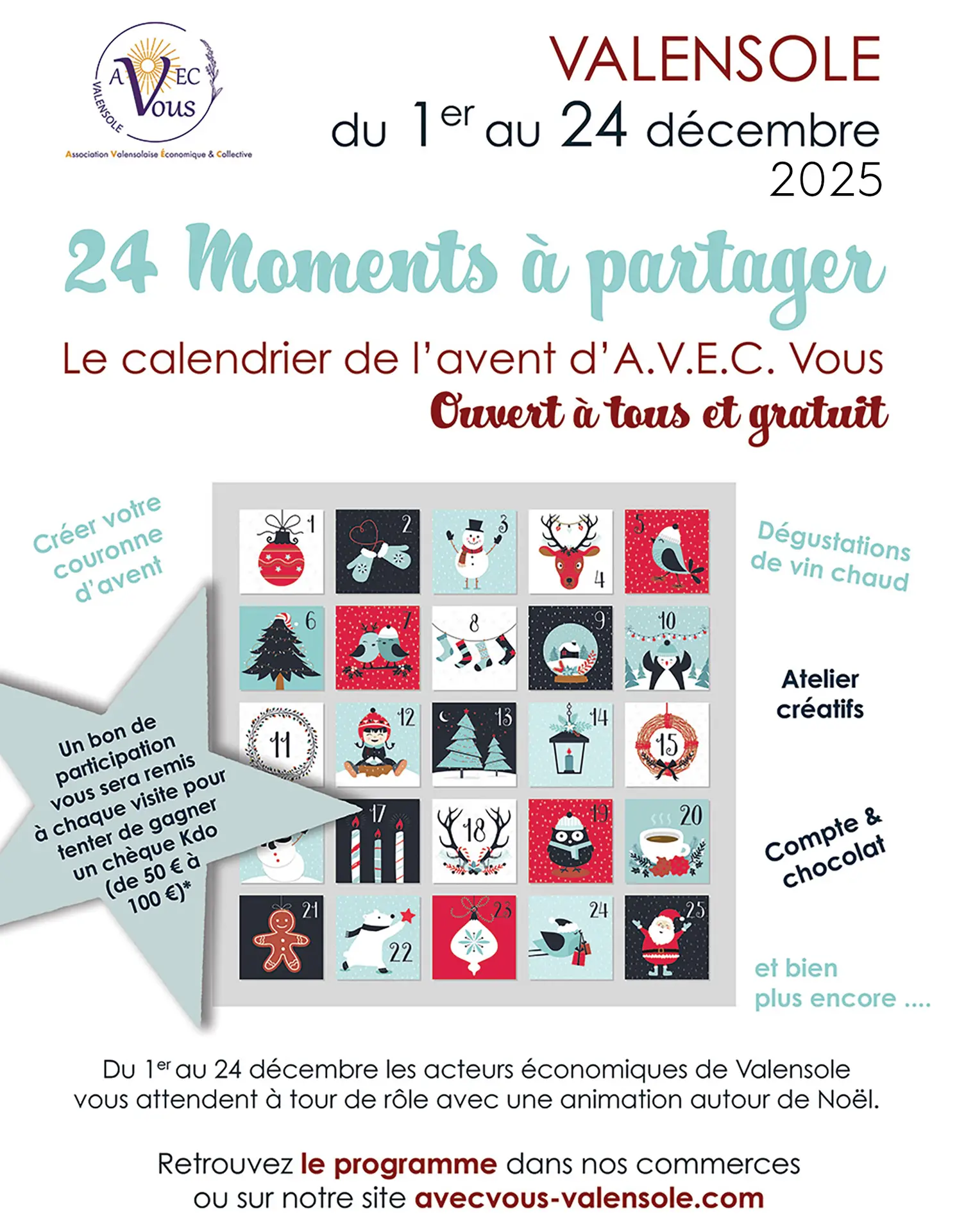 calendrier de l'avent