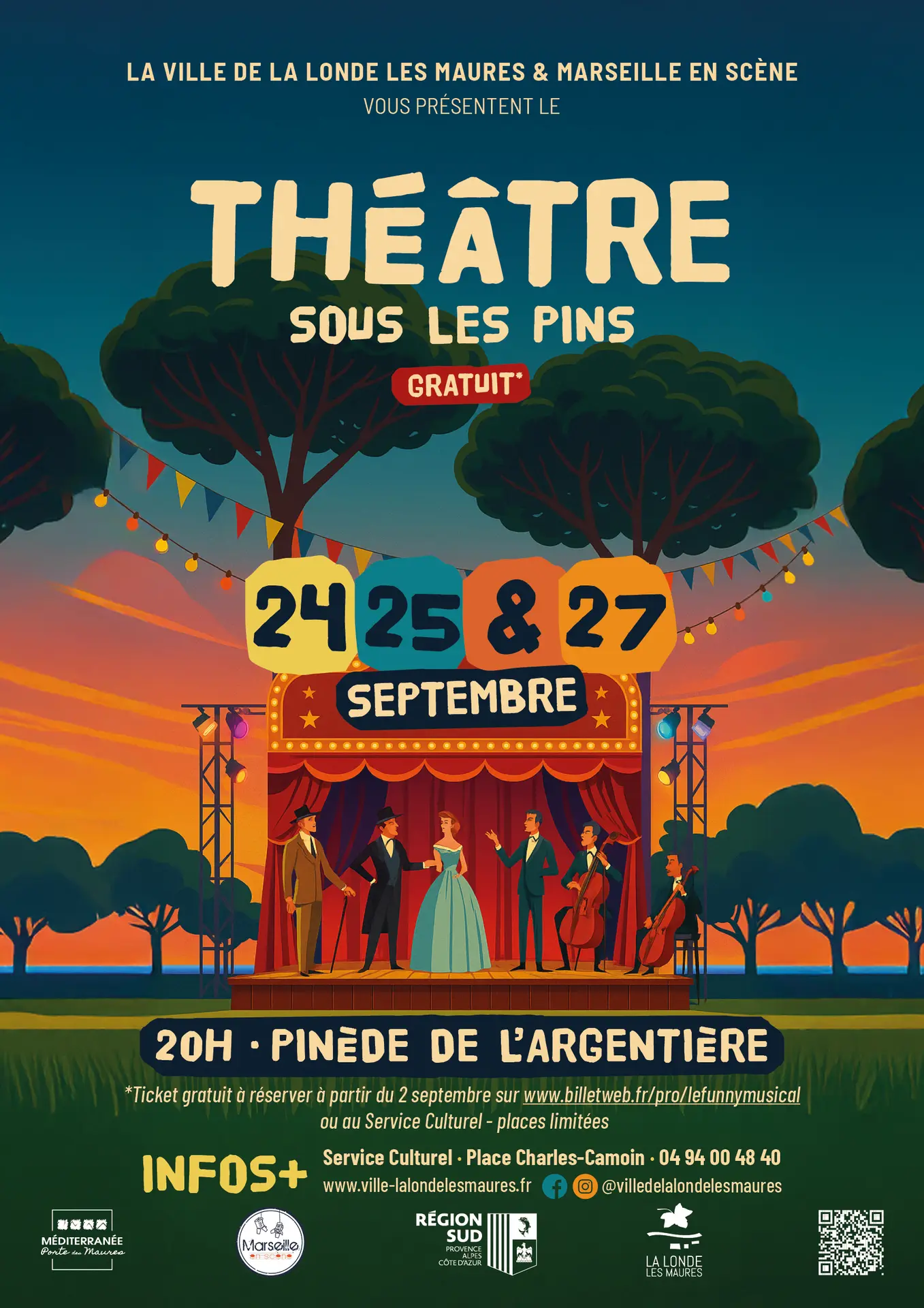 Le Théâtre sous les pins à La Londe les Maures