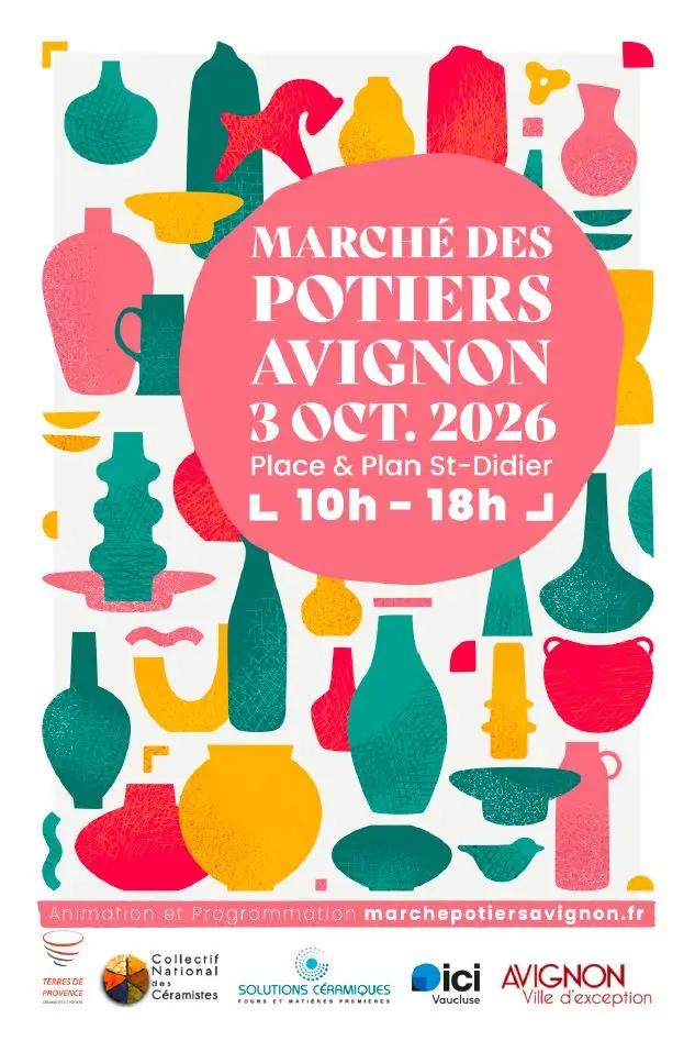 Marché des potiers_Avignon
