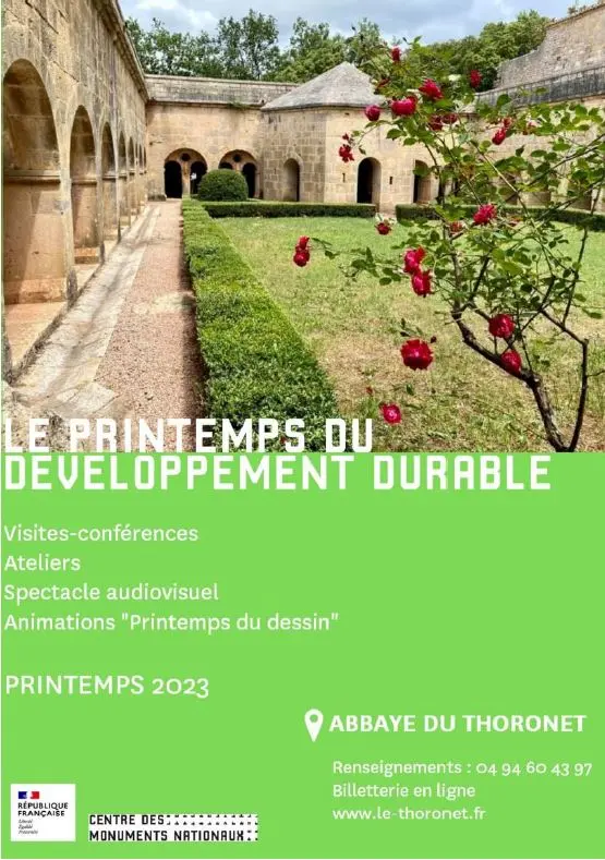 Le printemps du développement durable à l'abbaye du Thoronet