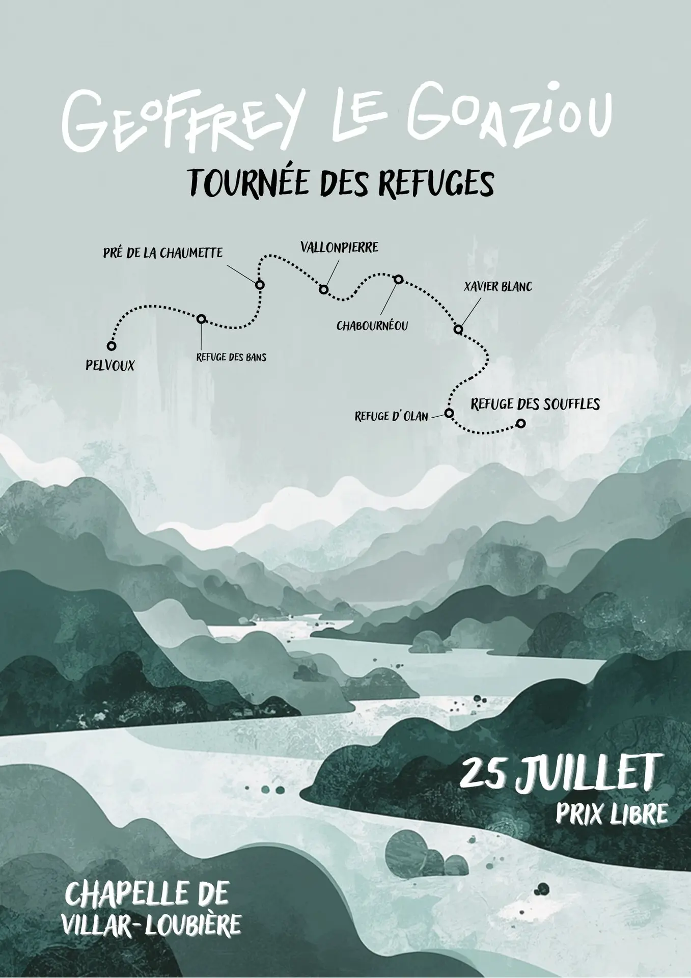 Concert Concert Pop Folk - Chapelle de Villar-Loubière