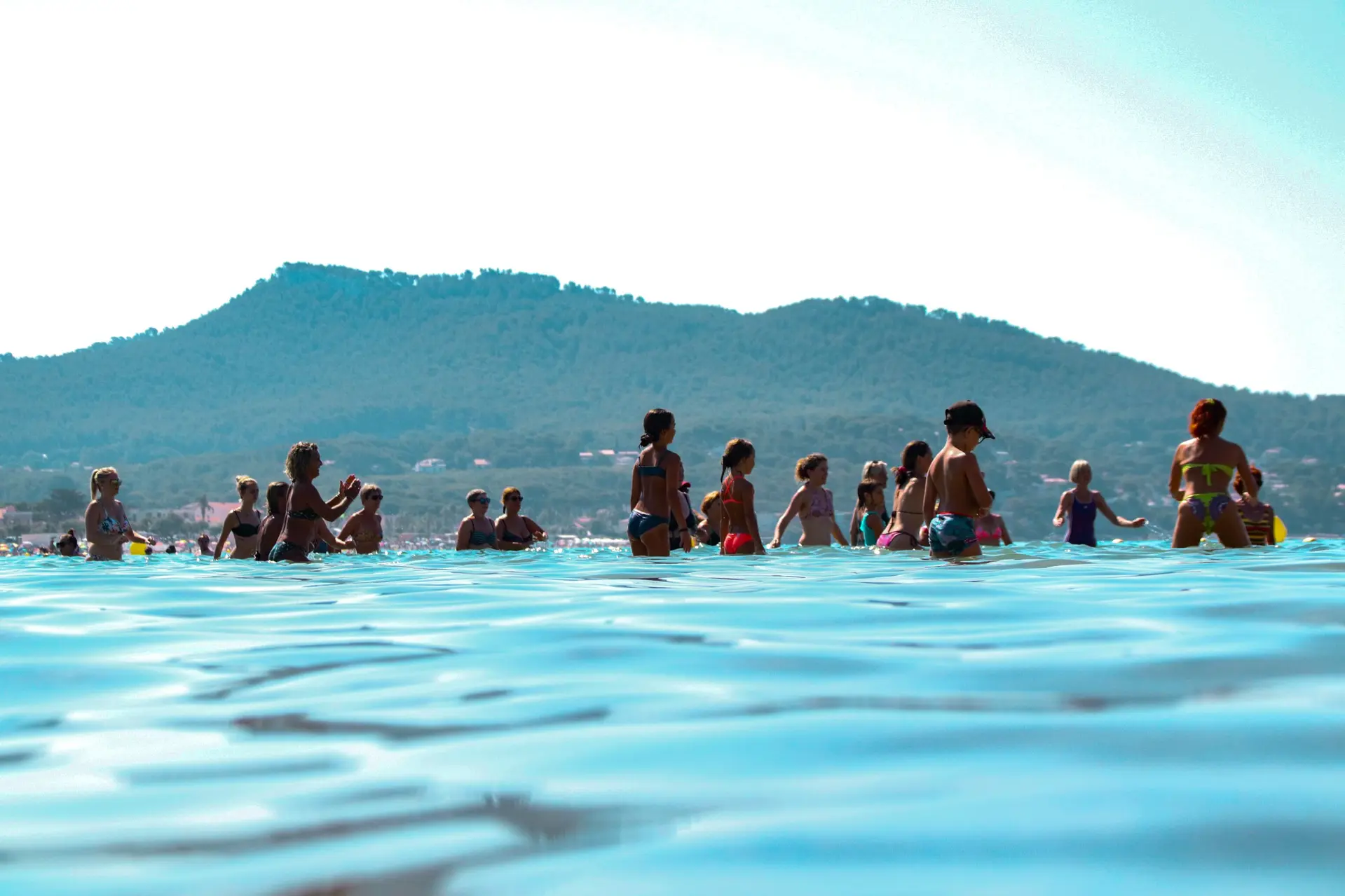 Séance sportive aquagym le mercredi matin