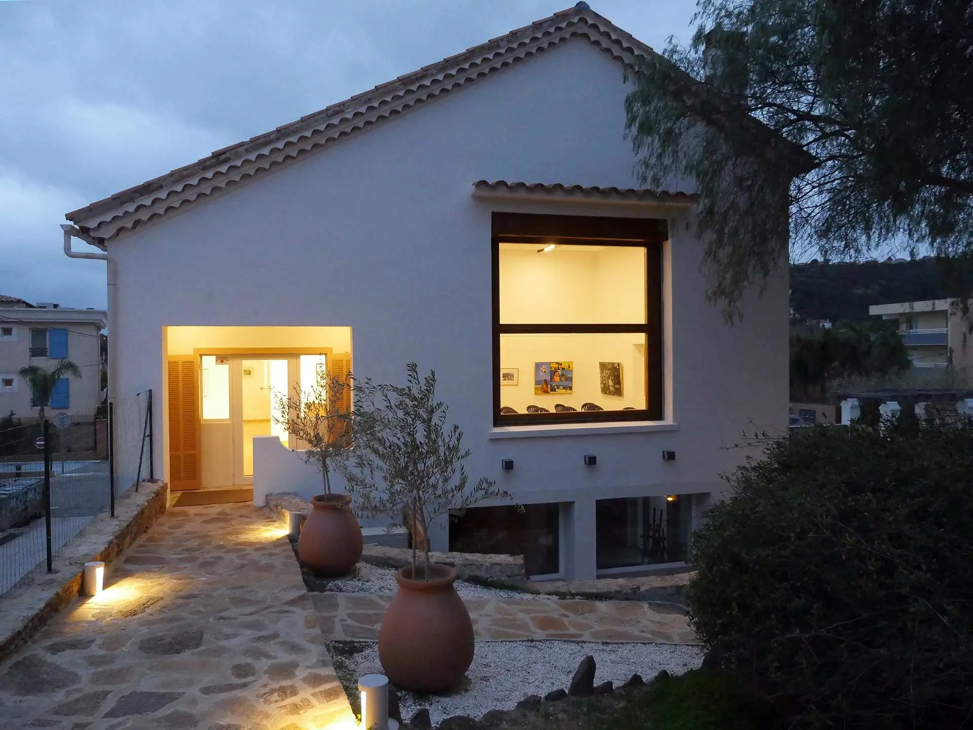 Villa Théo le soir