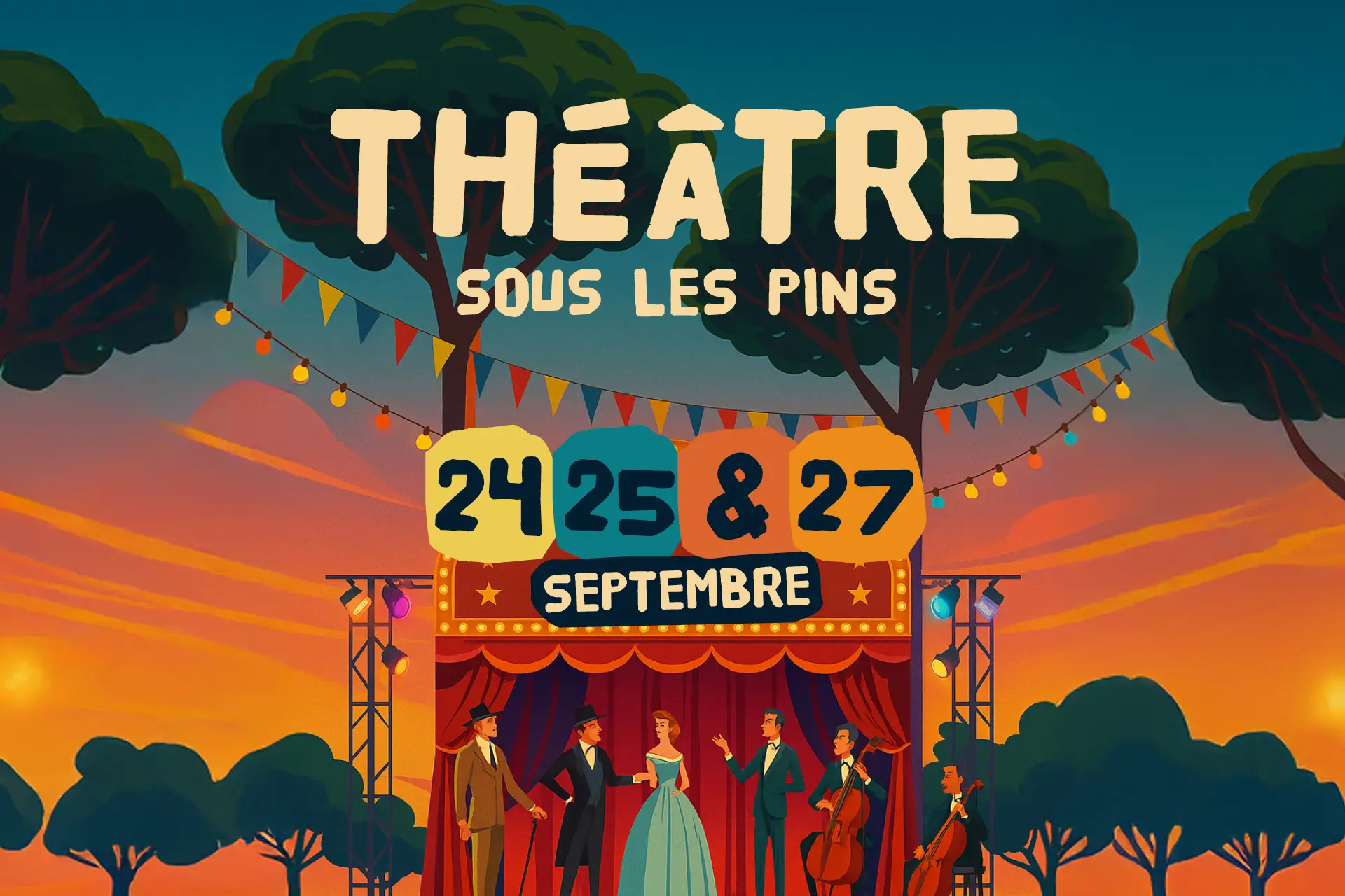 Le Théâtre sous les pins à La Londe les Maures