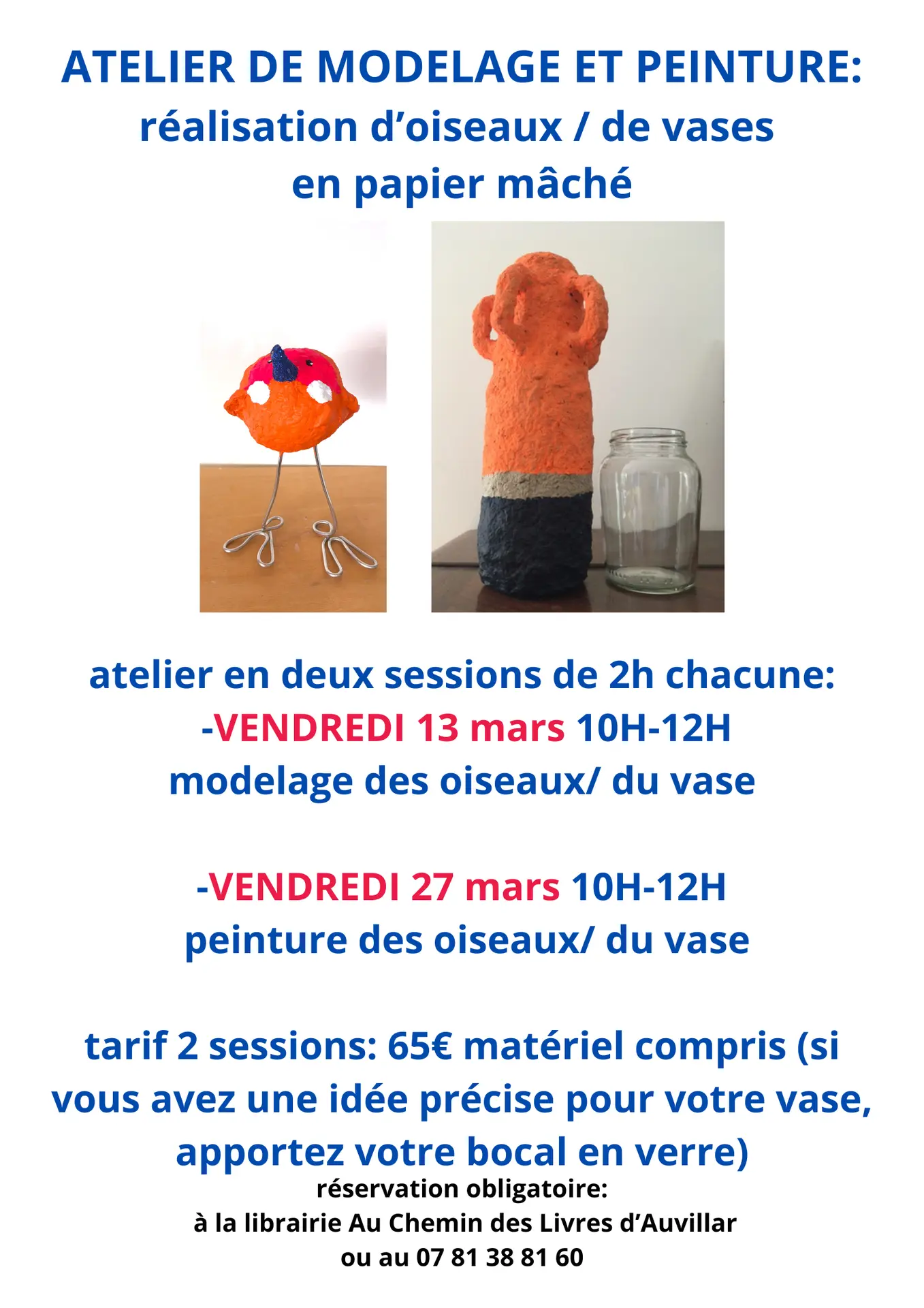Atelier de modelage et peinture_Auvillar