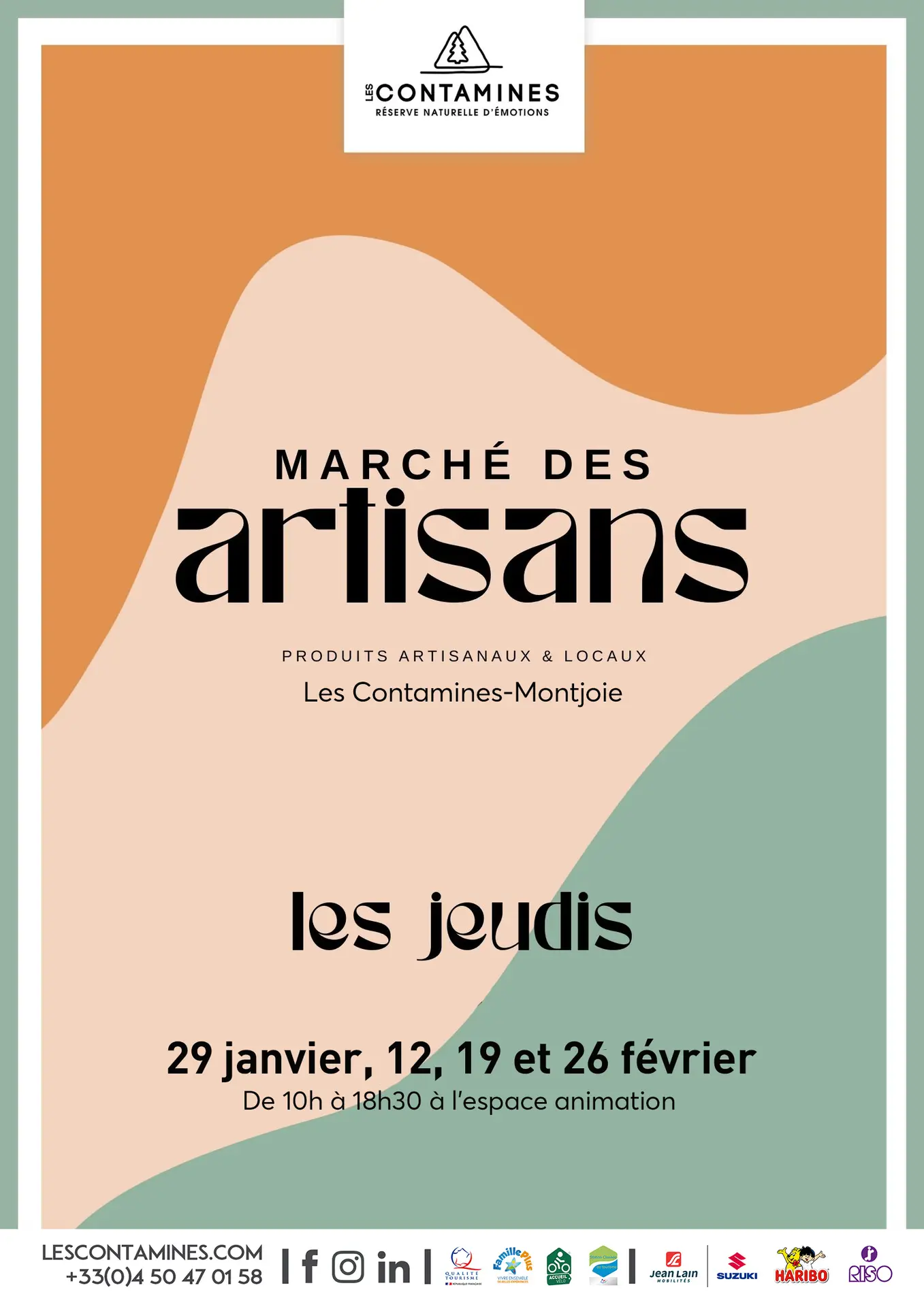 Marché des artisans_Les Contamines-Montjoie