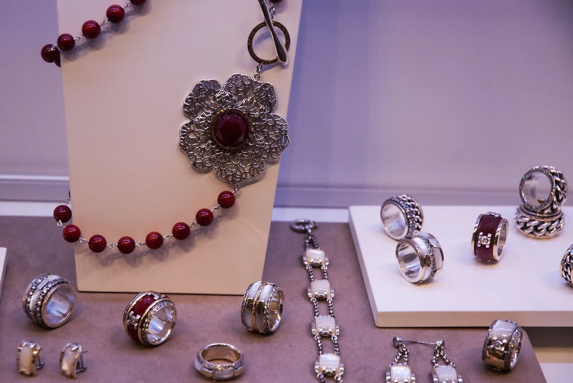 photo montrant des bijoux