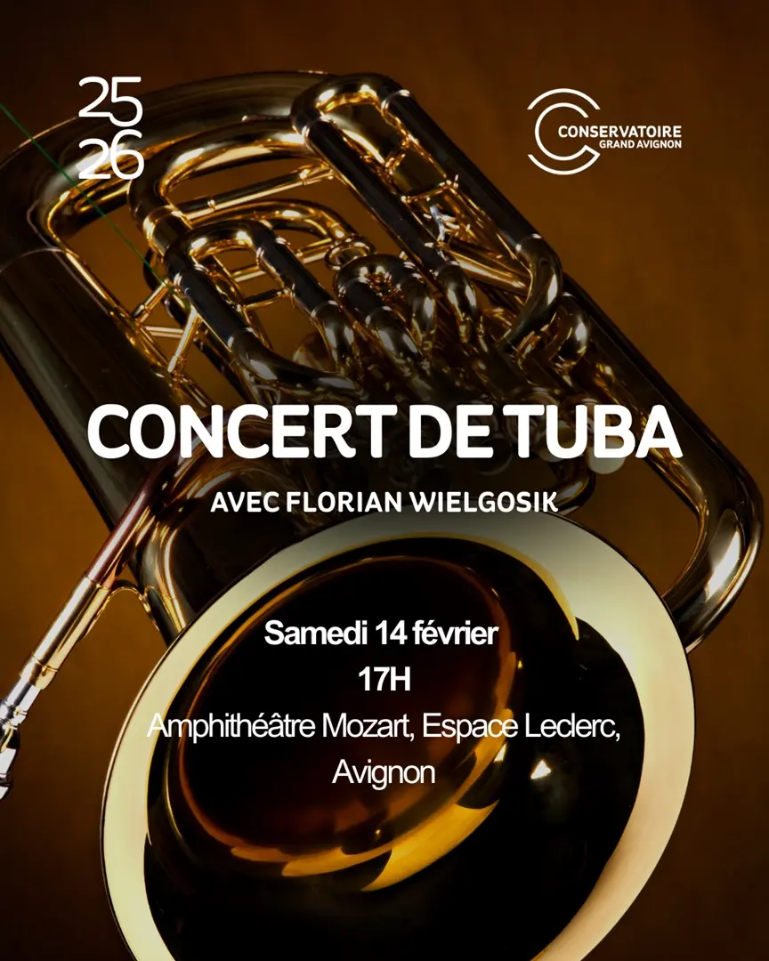 Concert du tuba avec Florian Wielgosik_Avignon