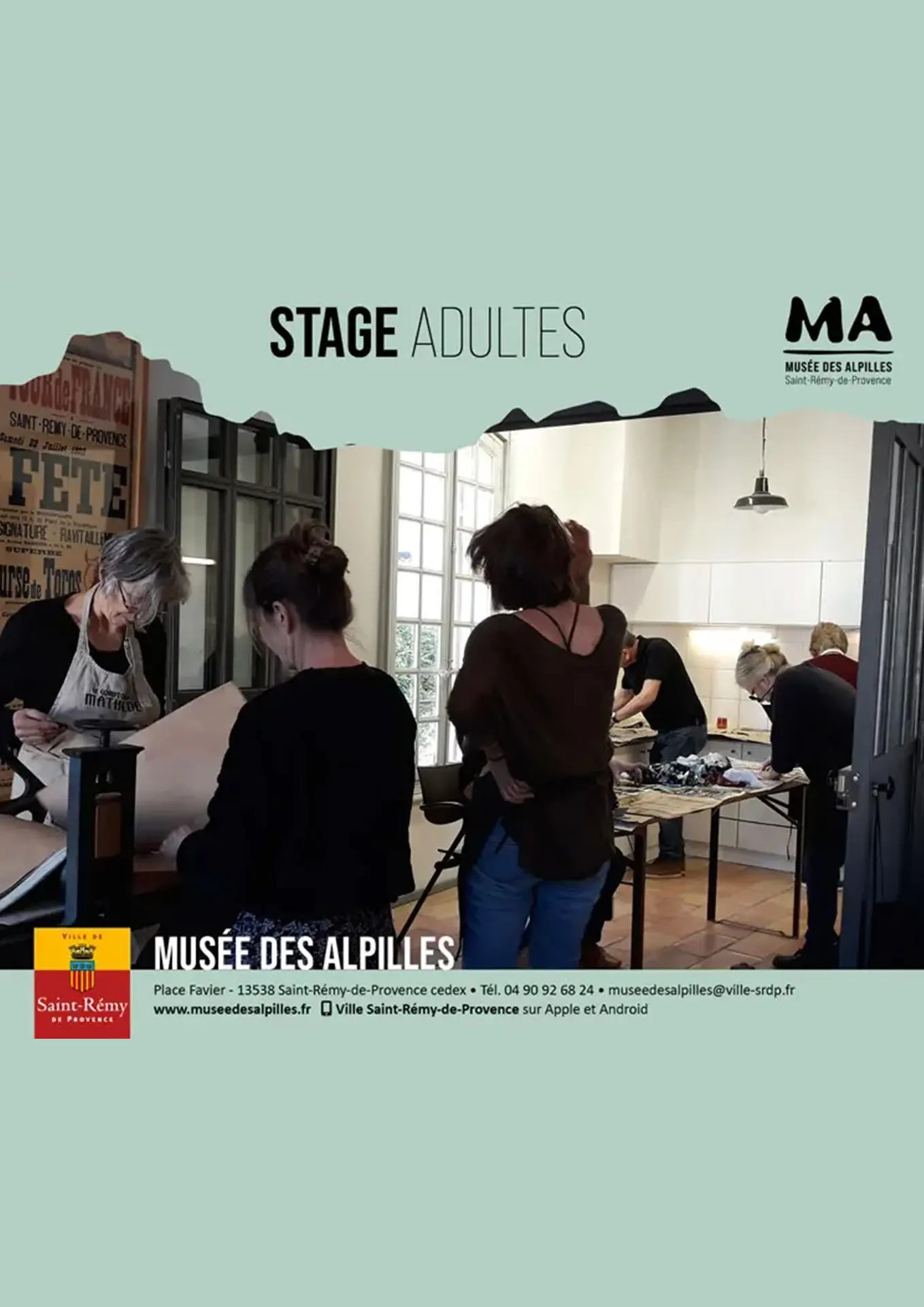 Stage de gravure au Musée des Alpilles_Saint-Rémy-de-Provence