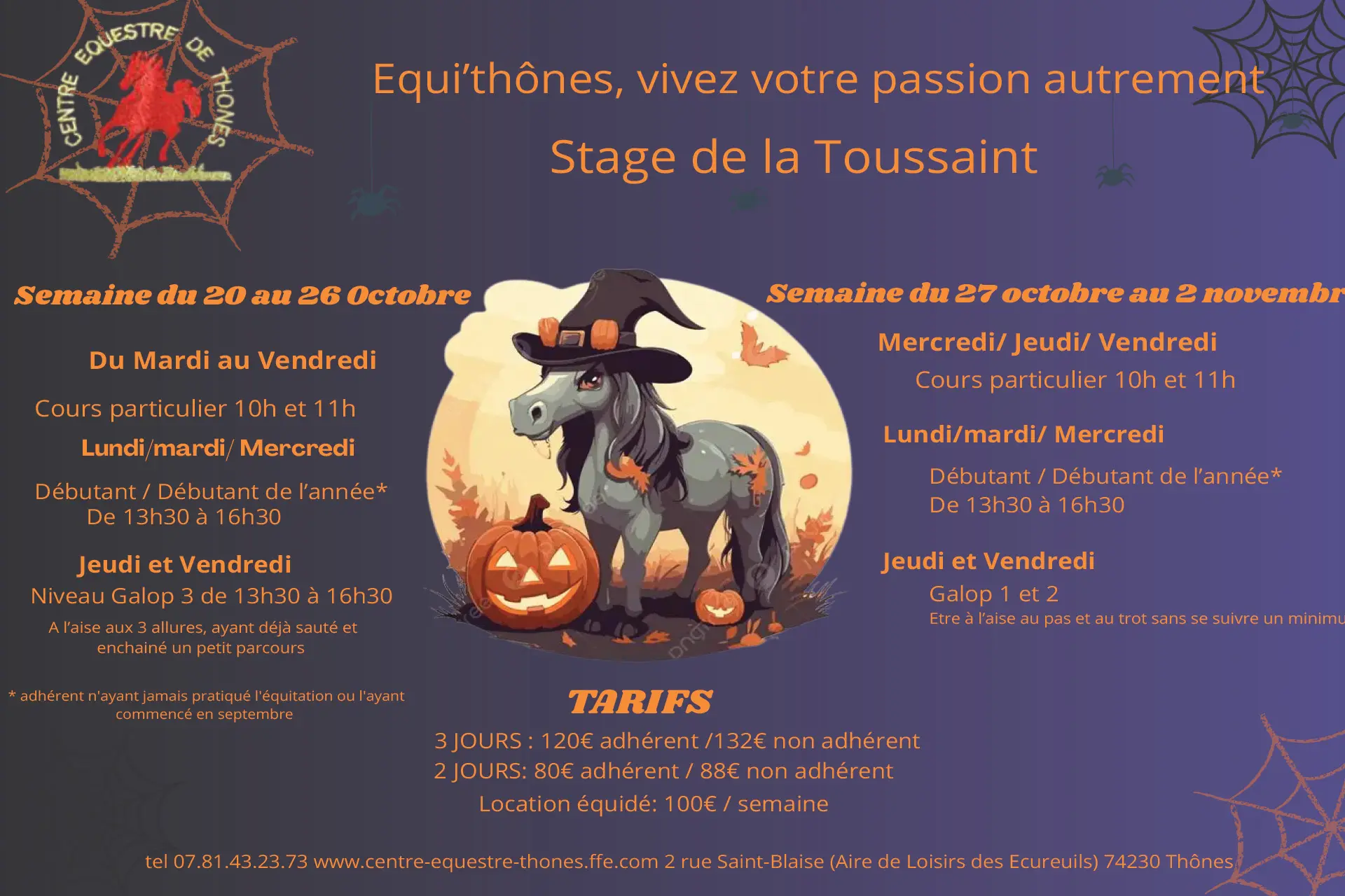 Stage d'équitation_Thônes