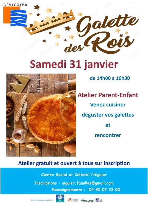 On la fait ensemble......et on la mange ! La galette à l'aiguier  à La Tourd 'Aigues_La Tour-d'Aigues