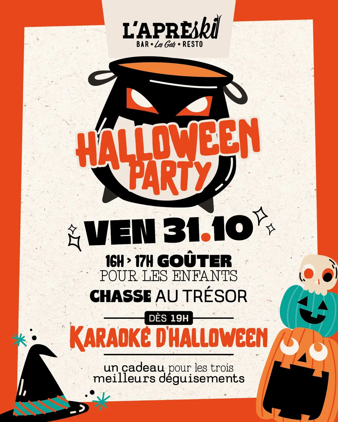 Halloween à l’Aprèski_Les Gets