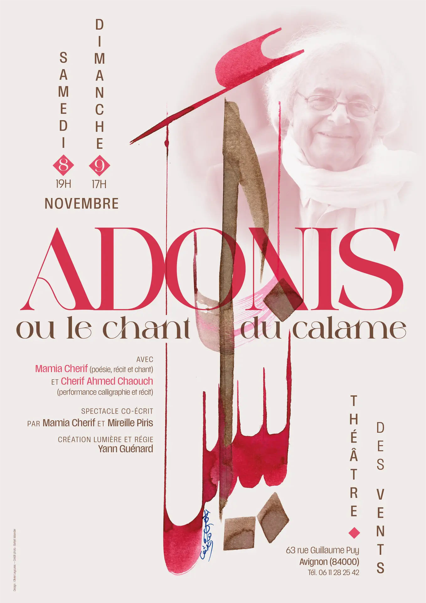 Adonis et le chant du calame