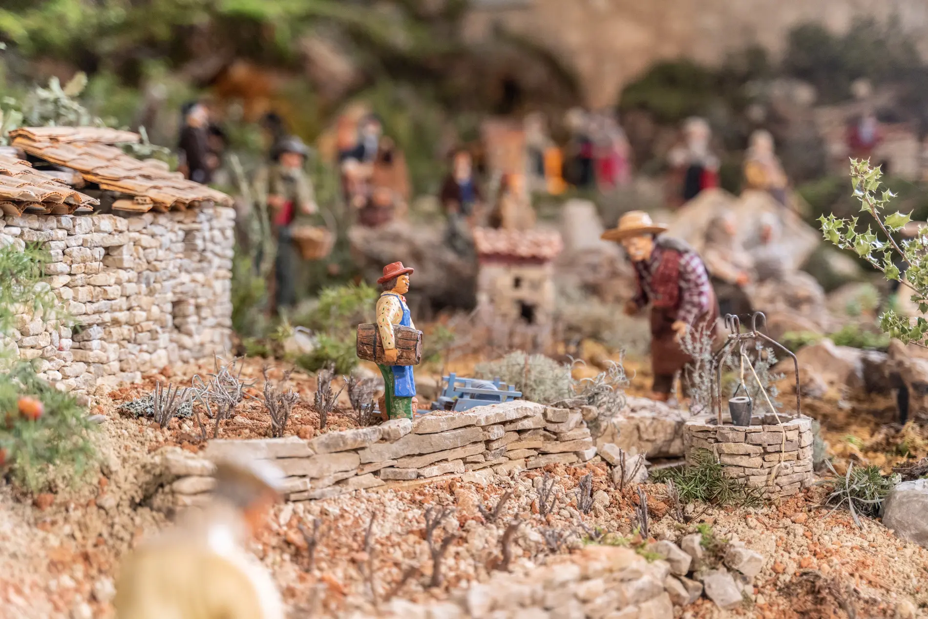 Visite de la crèche de La Bastide des Jourdans_La Bastide-des-Jourdans