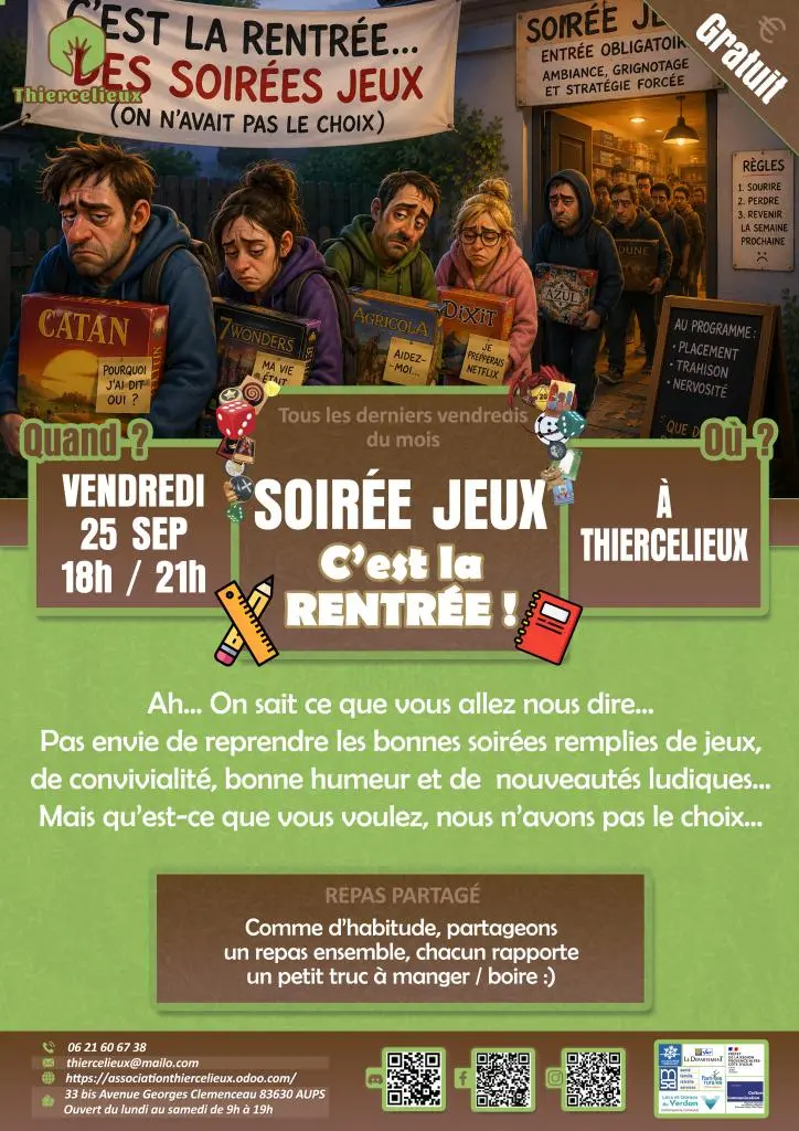 Soirée jeux