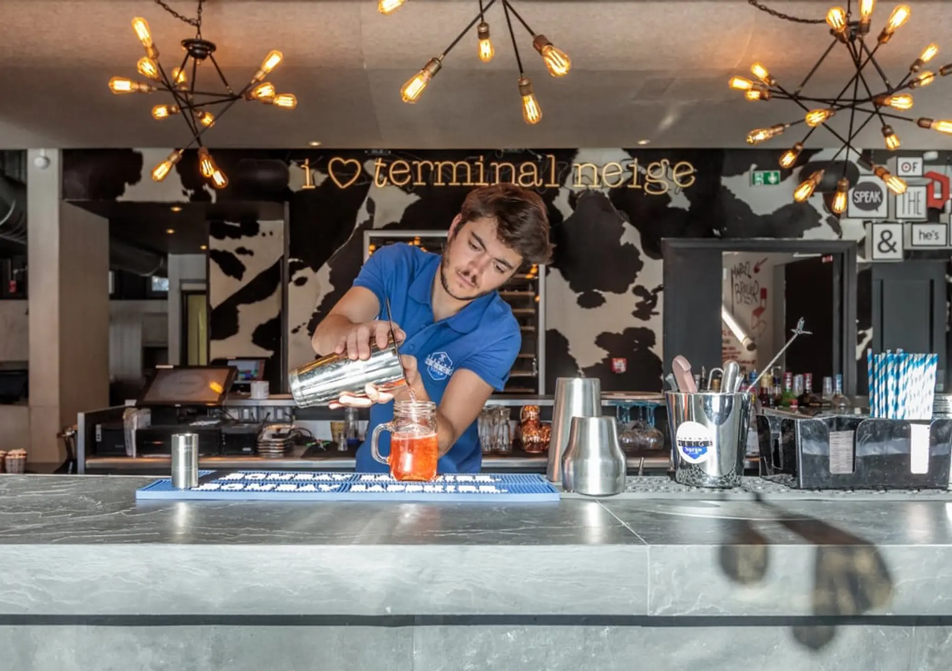 Bar de l'hôtel Le Totem