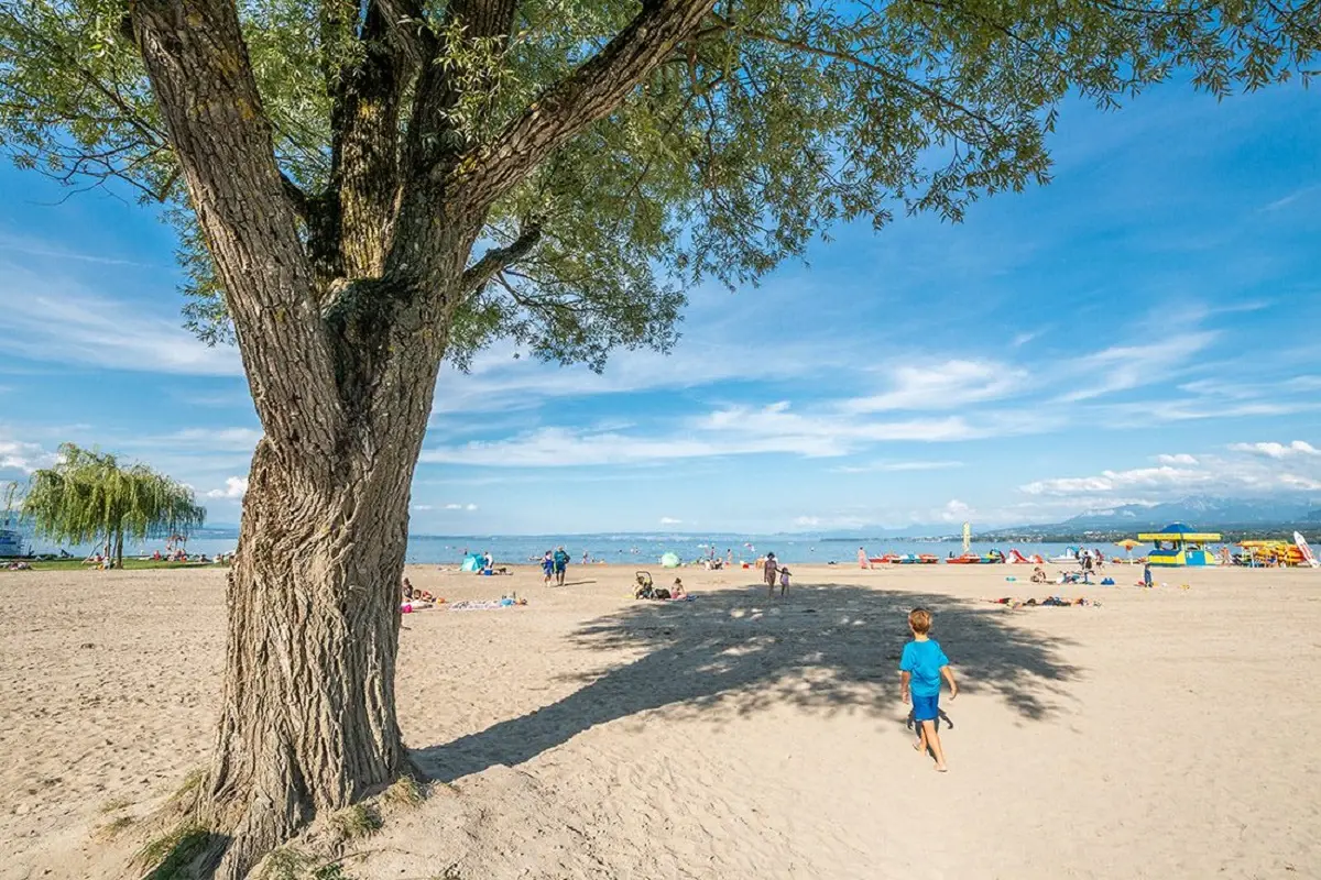 Plage d'Excenevex