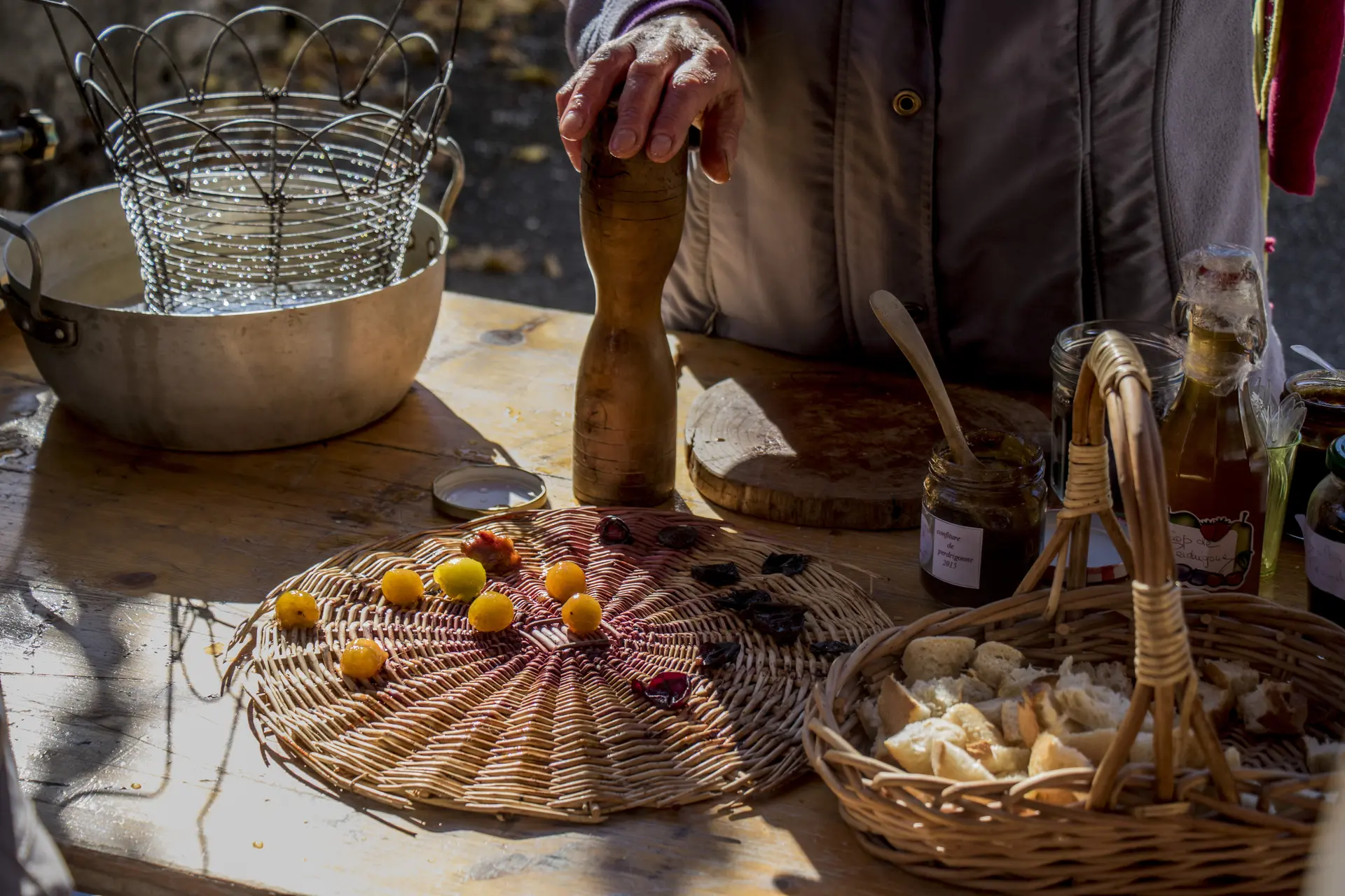 Démonstrations : la confection de Pistoles