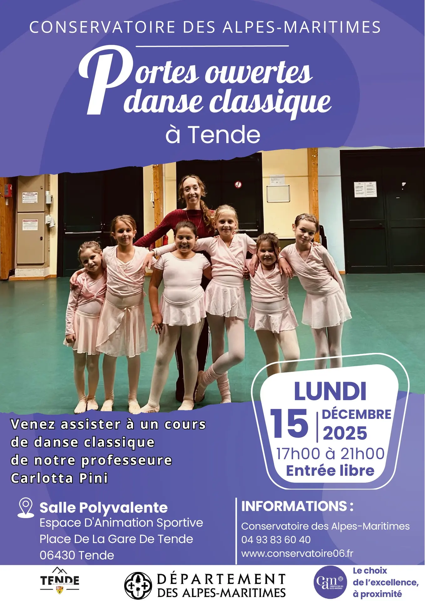 Portes ouvertes danse classique