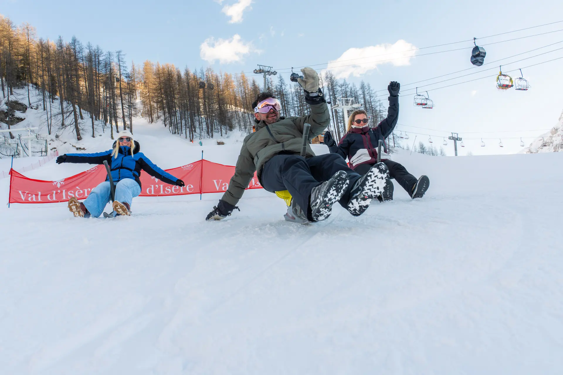 Yooner entre amis à Val d'Isère