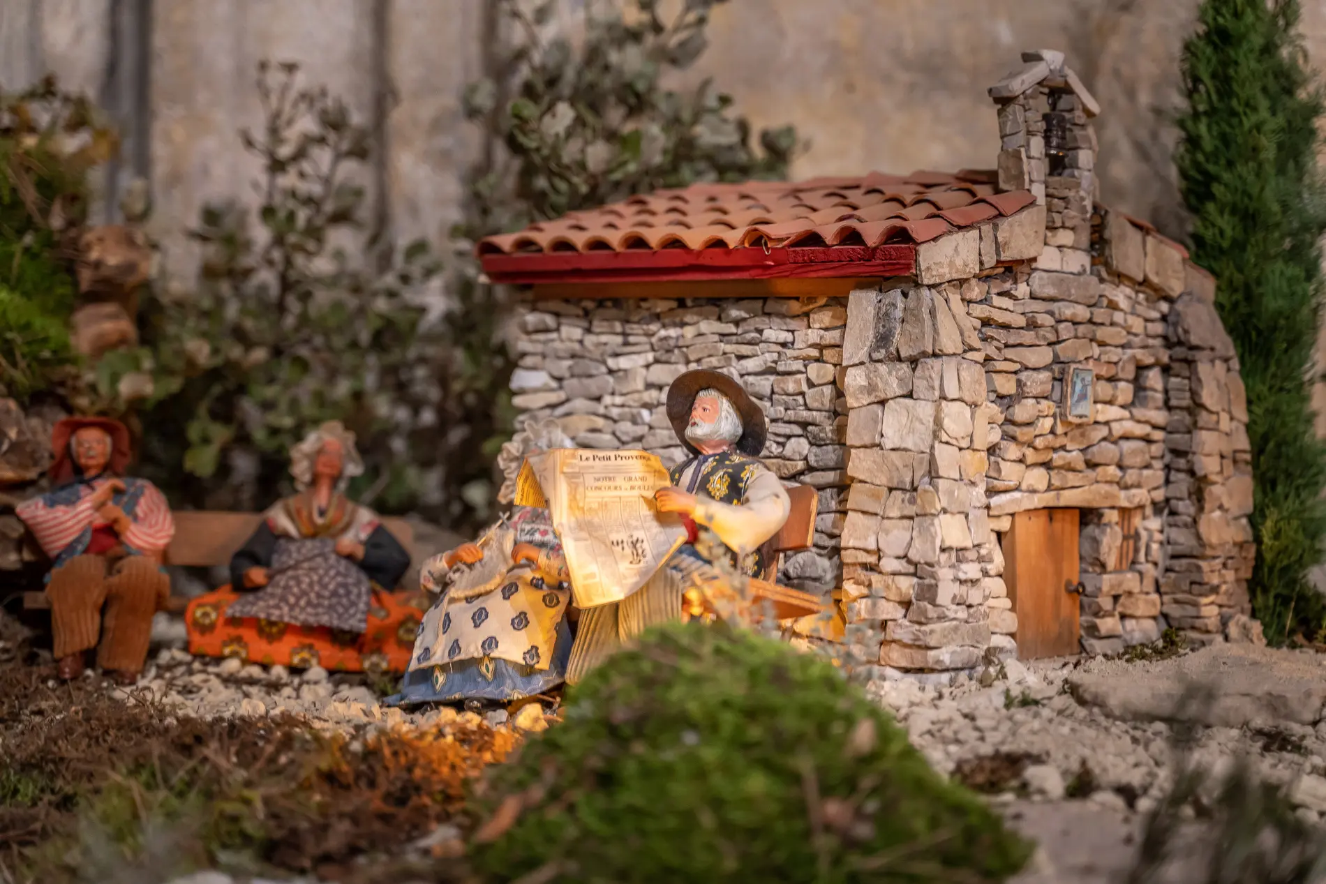 Visite de la crèche de La Bastide des Jourdans_La Bastide-des-Jourdans