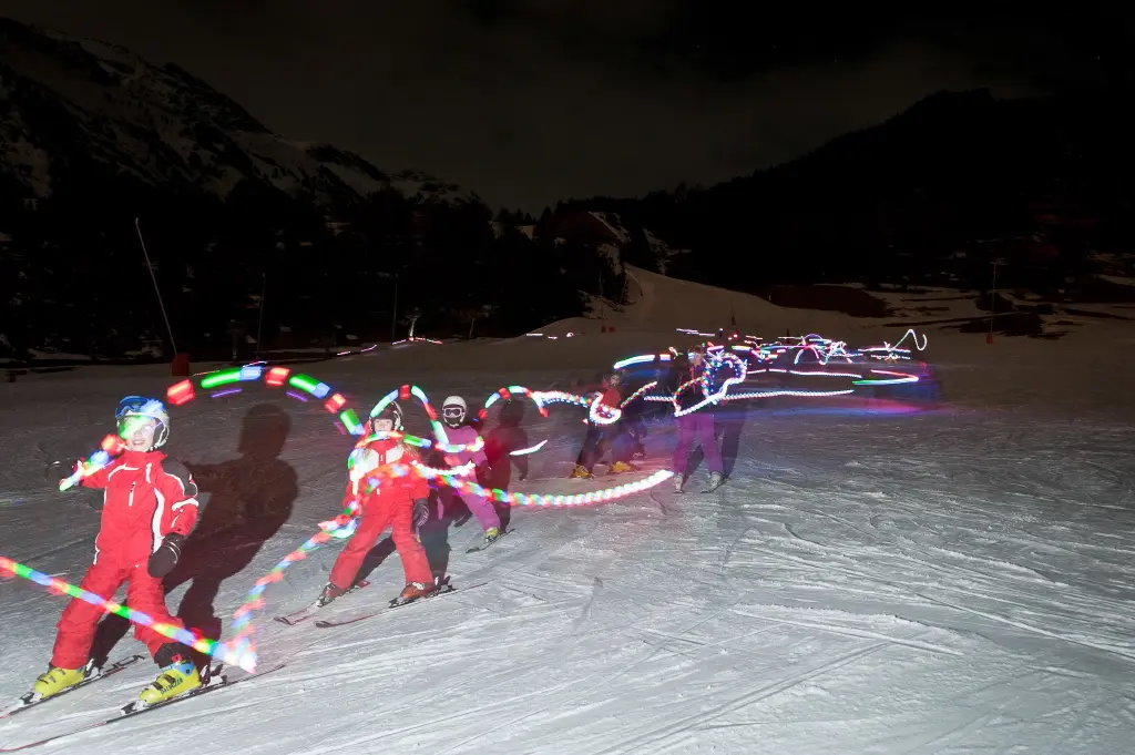 Descente aux lampions ESF