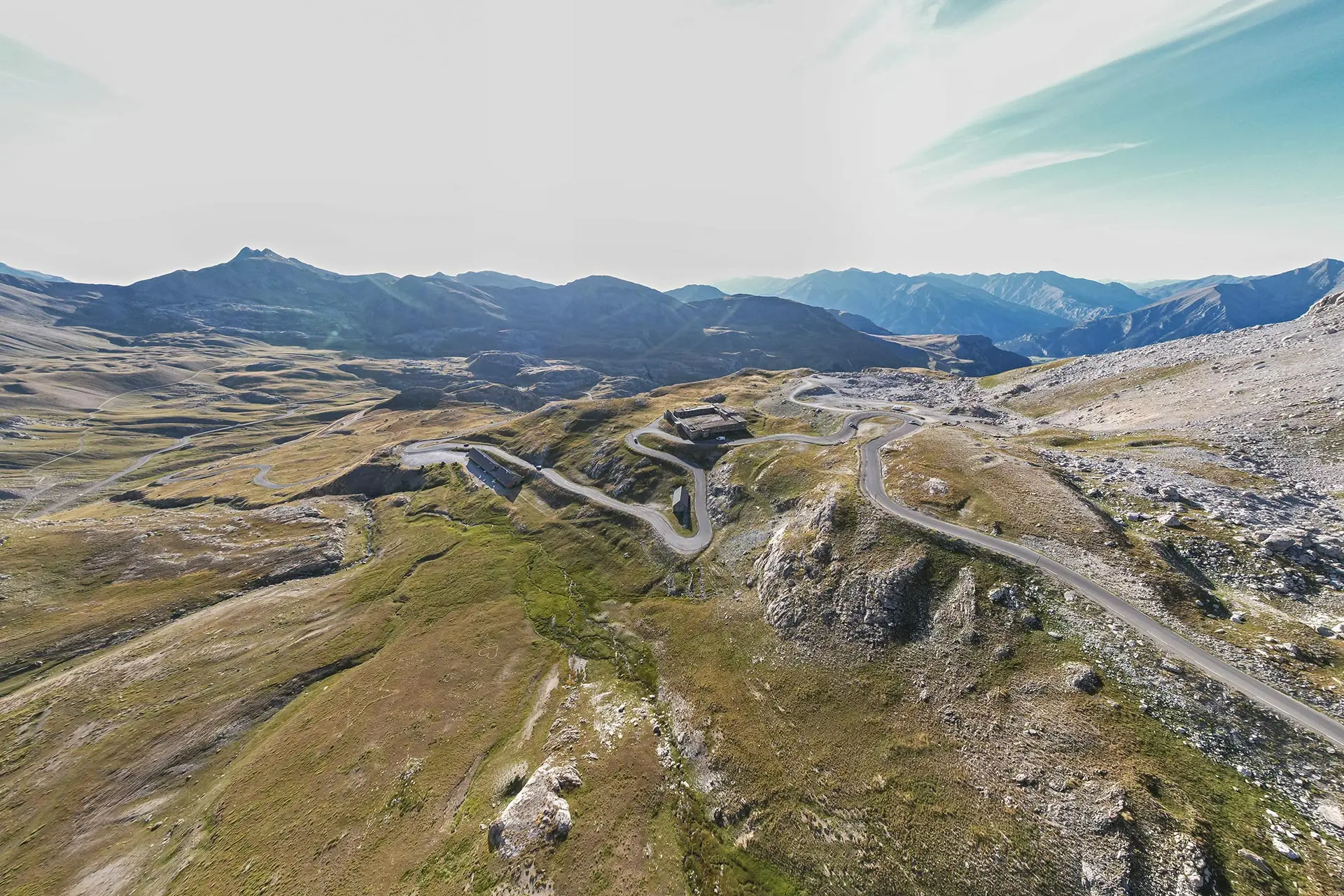 Casernes de Restefond sur le col de la Bonette