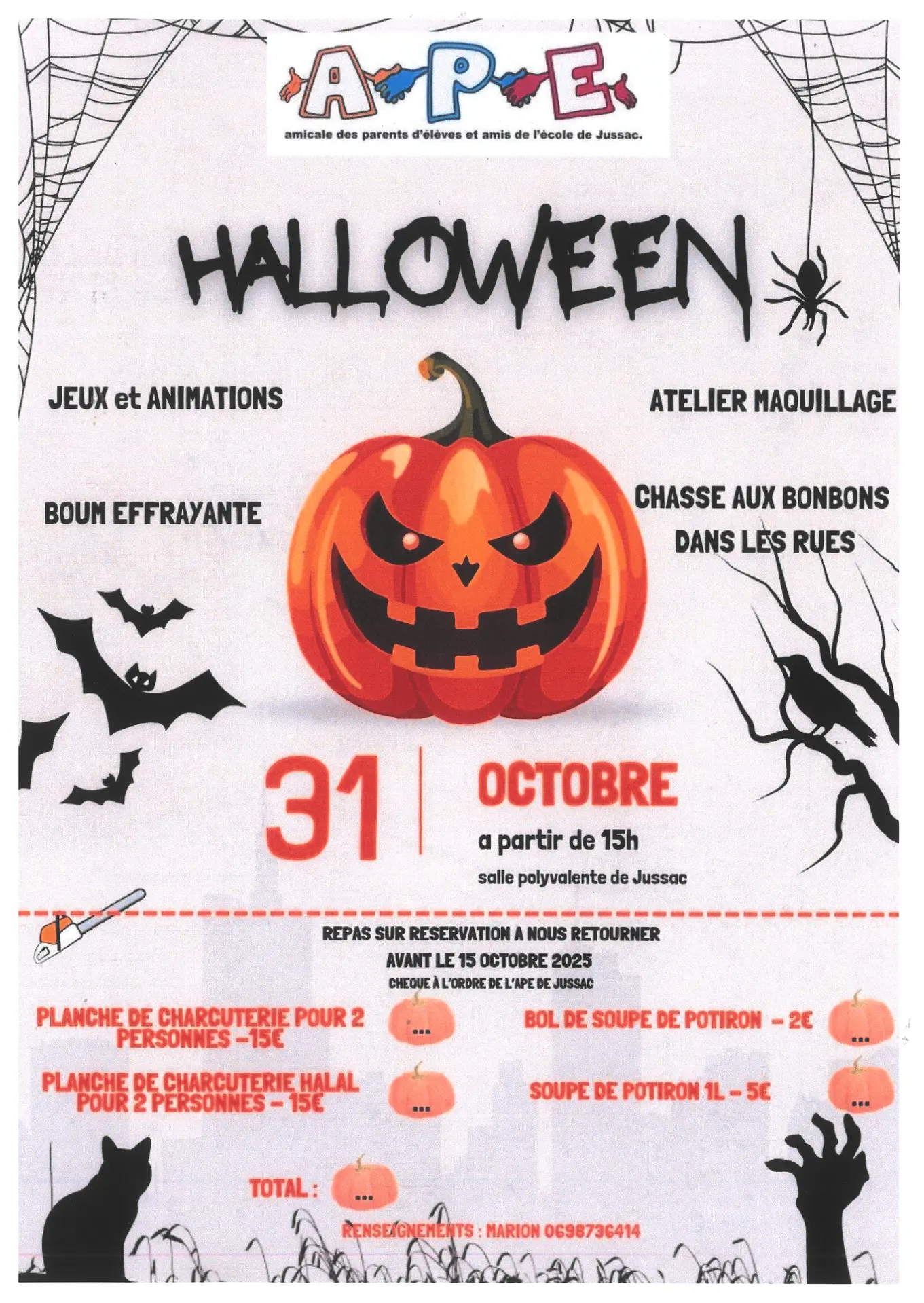 Halloween à Jussac