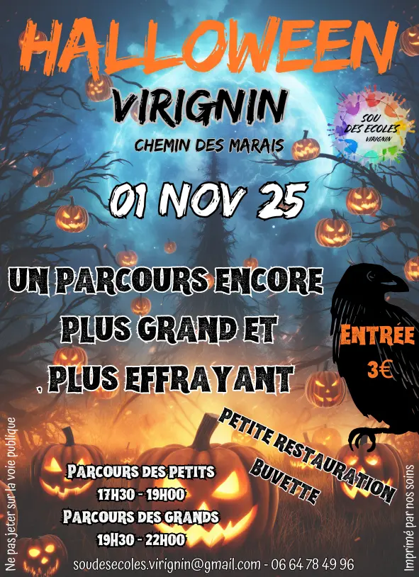 Parcours Halloween Virignin