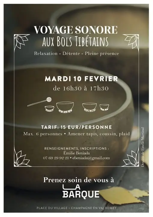 Voyage sonore aux bols tibétains_Champagne-en-Valromey
