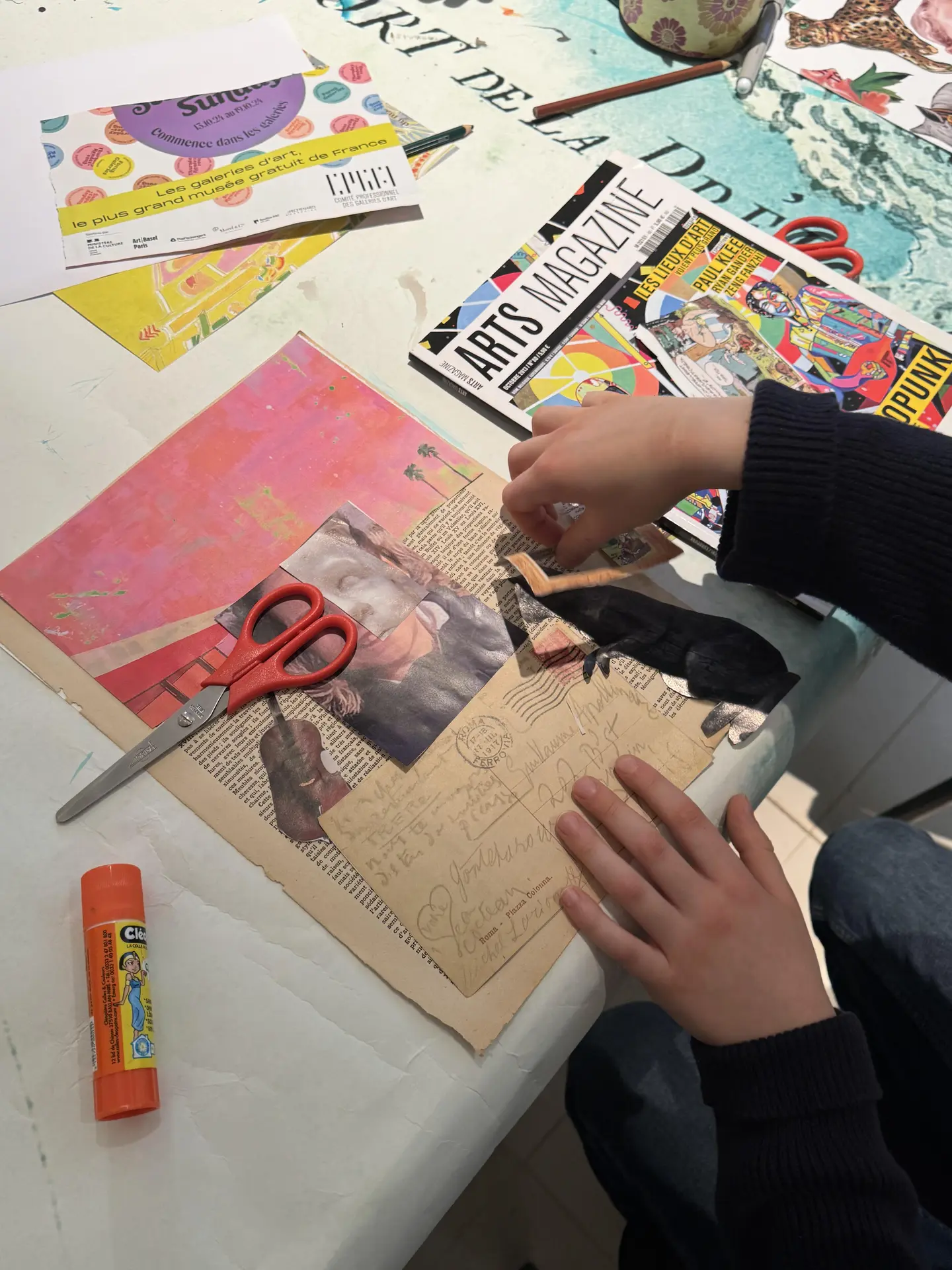 Atelier Ré-Créations : Autoportrait surréaliste_Saint-Martin-de-Ré