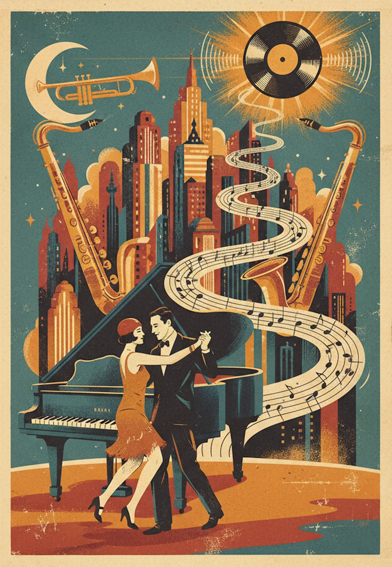 Soirée Années 20 et Concert Piano à l'Auberge du Bec_Villar-d'Arêne