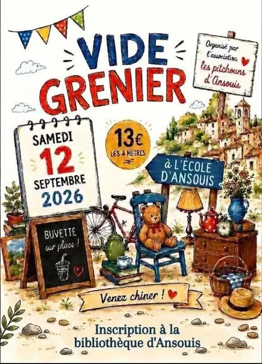 Vide grenier à Ansouis_Ansouis