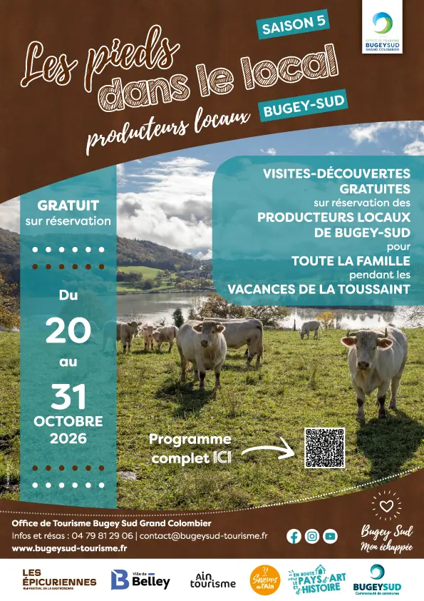 Lancement de l'opération Les Pieds dans le Local®, spécial producteurs Saison 5_Belley