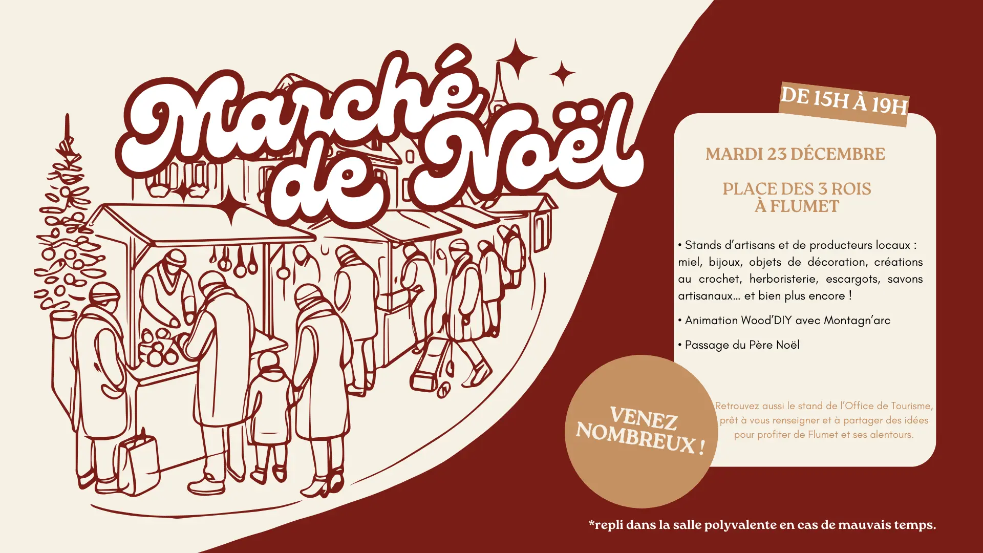 Marché de Noël à Flumet