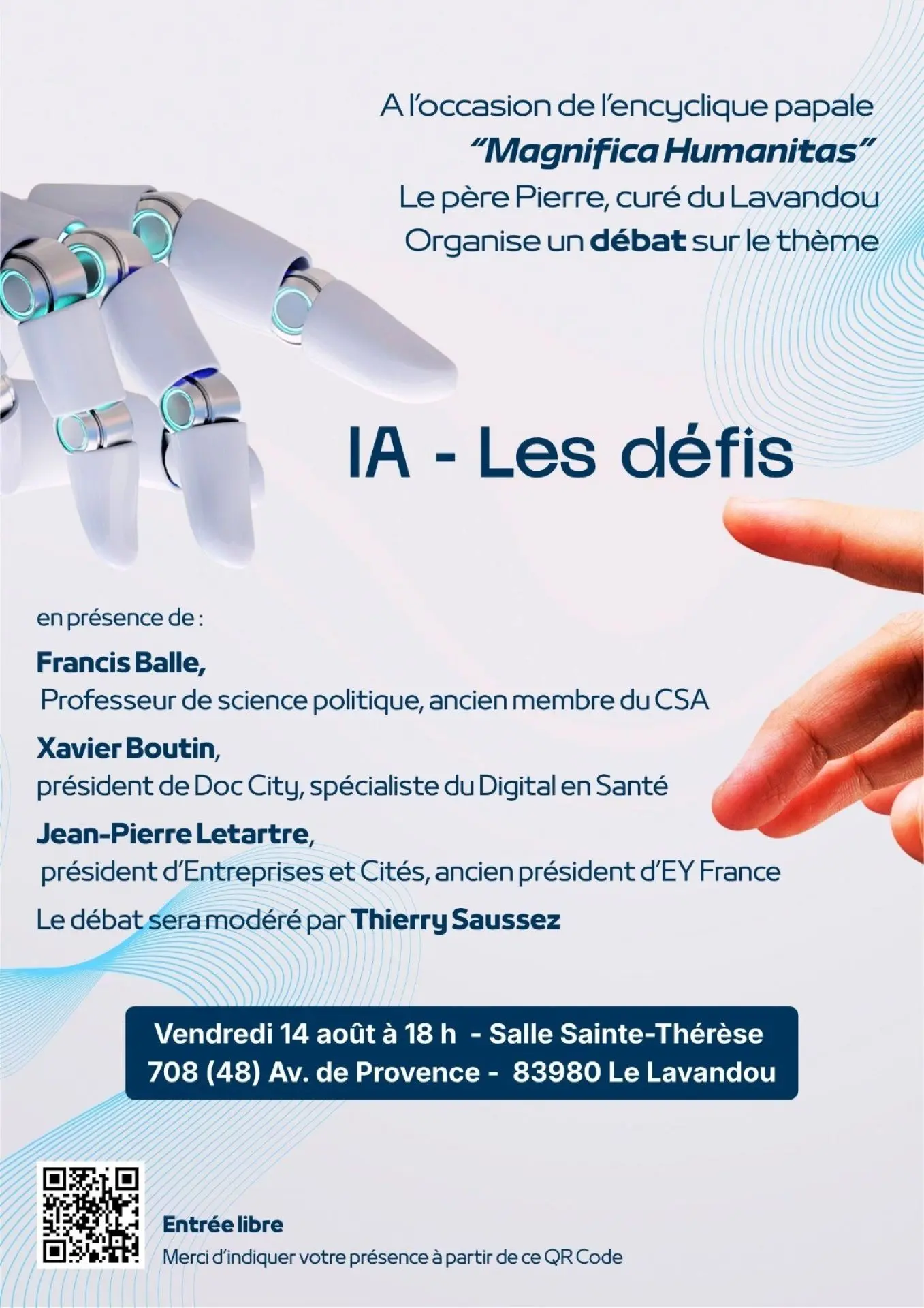 Affiche du débat