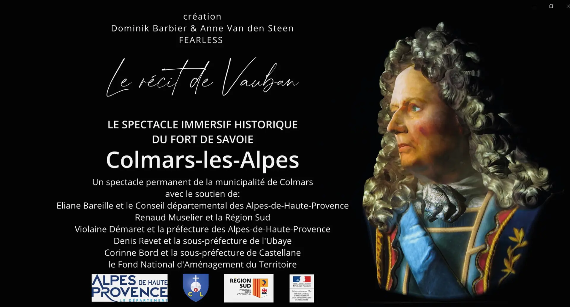 exposition immersive au Fort de Savoie Colmars