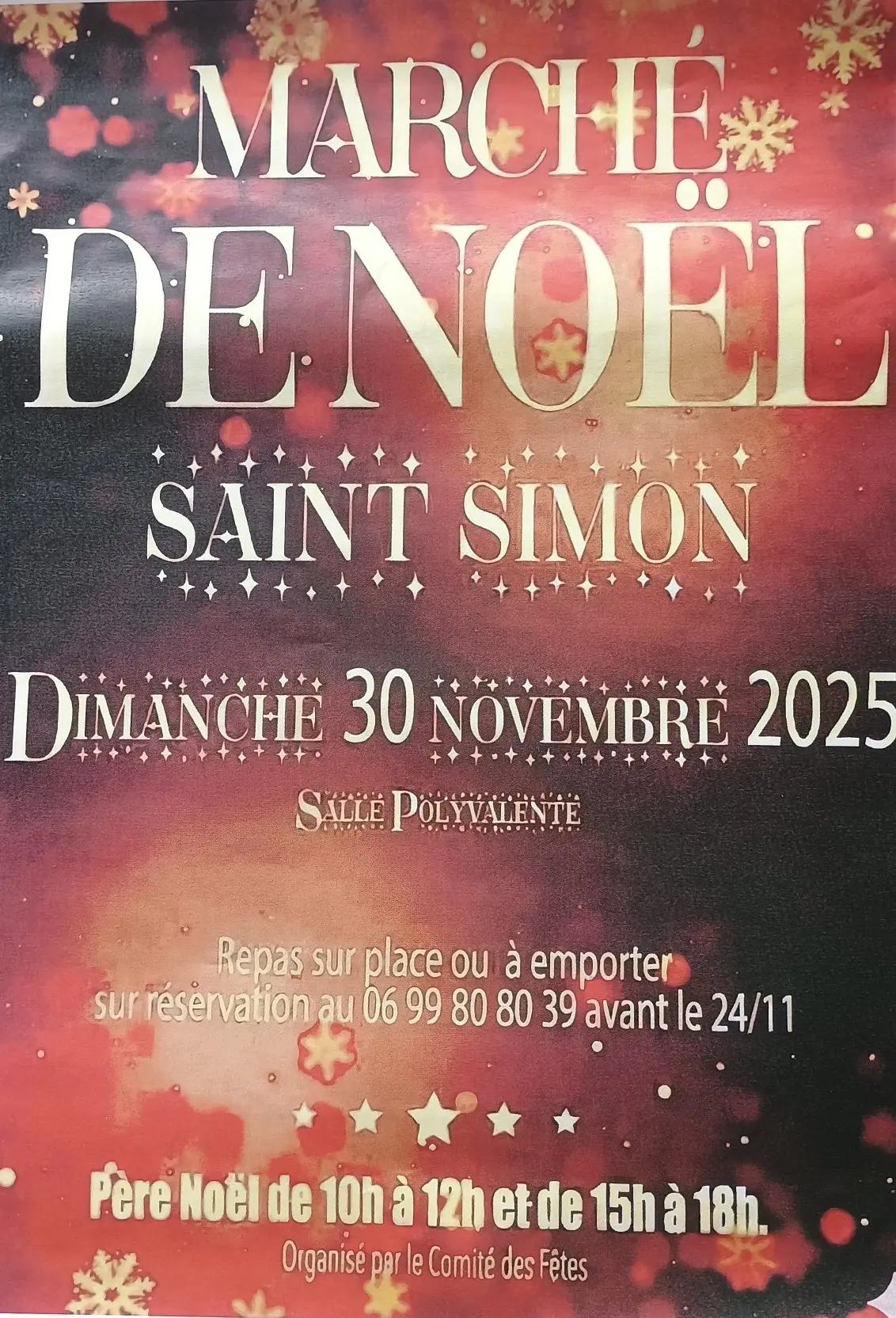 Marché de Noël de Saint Simon