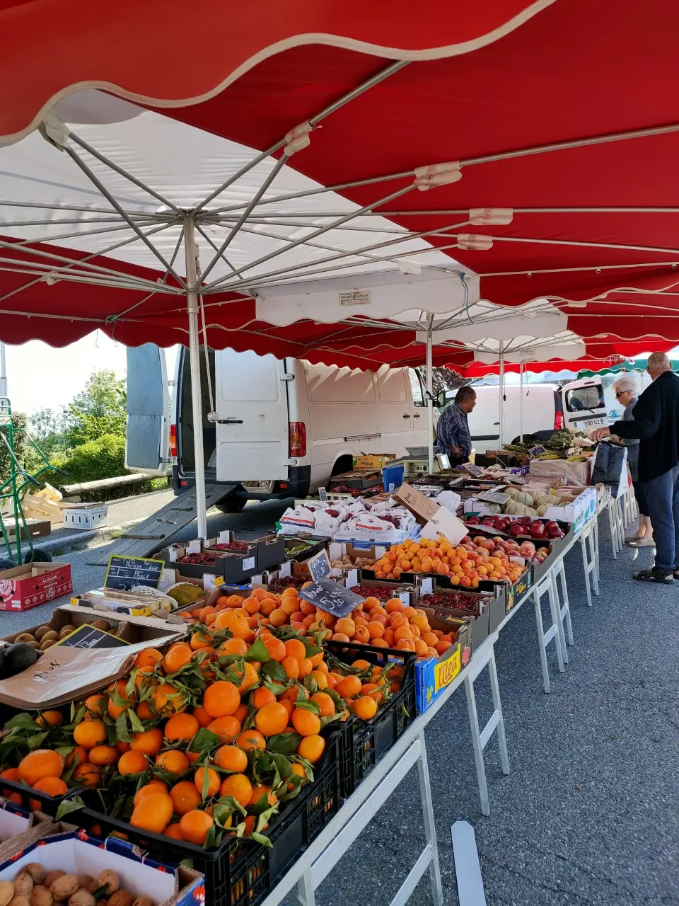 stand de légumes
