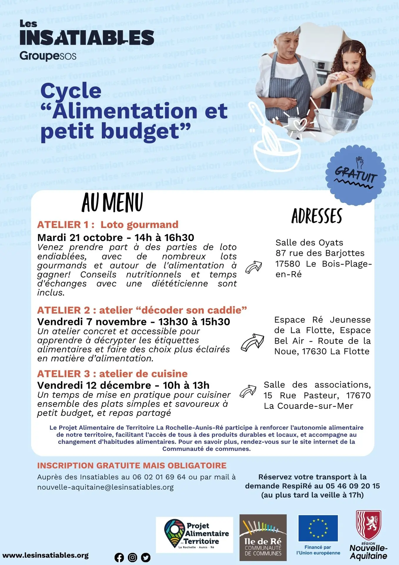 Taller «Descifrando tu carrito de la compra»_La Flotte