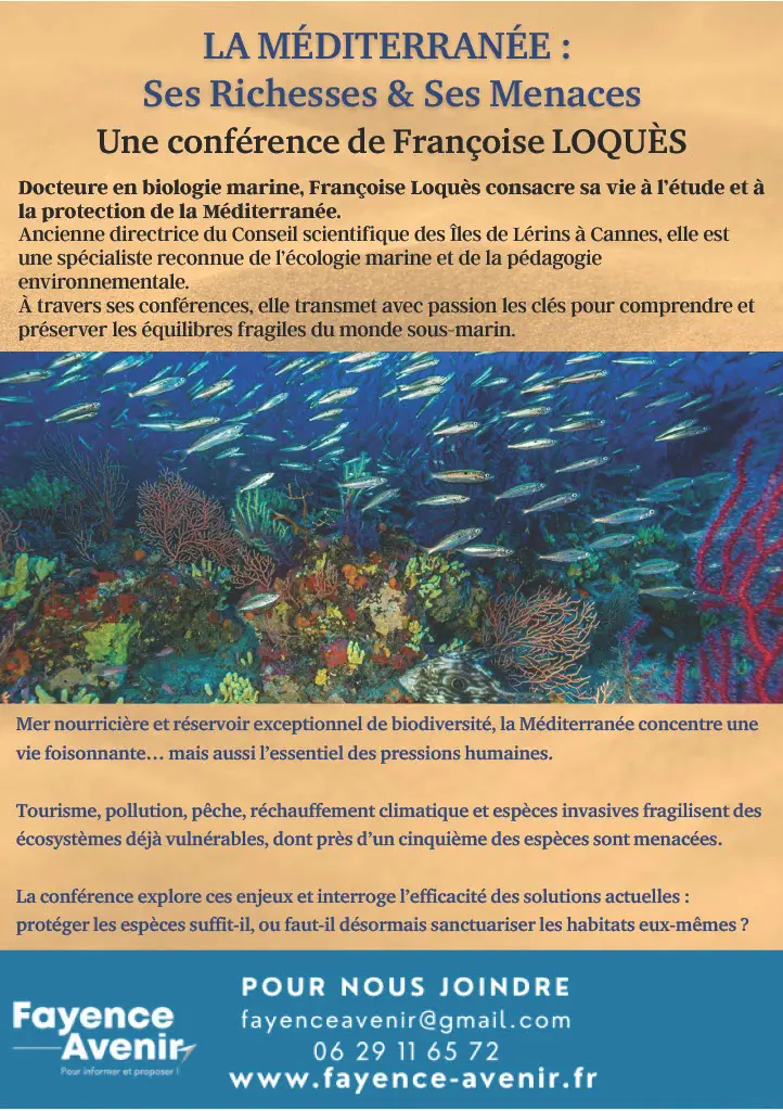 Conférence La Méditerranée_Fayence