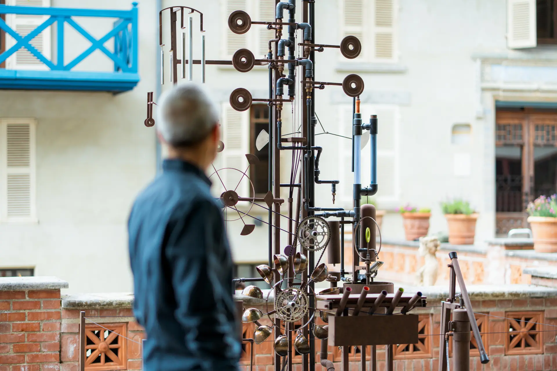 Le Songe de Bergès, machine à eau et Pierre Luu