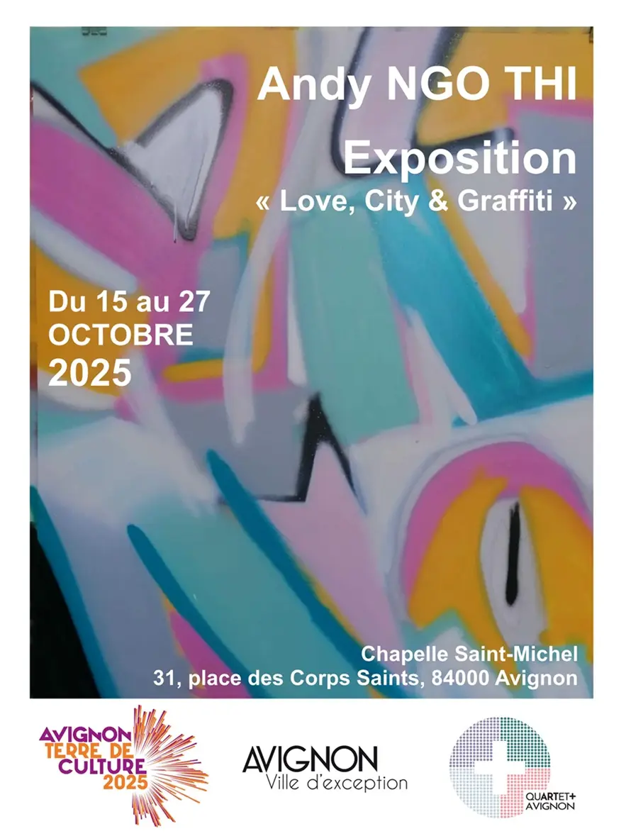 Andy Ngo Thi - “Love, city and Graffiti”_Avignon