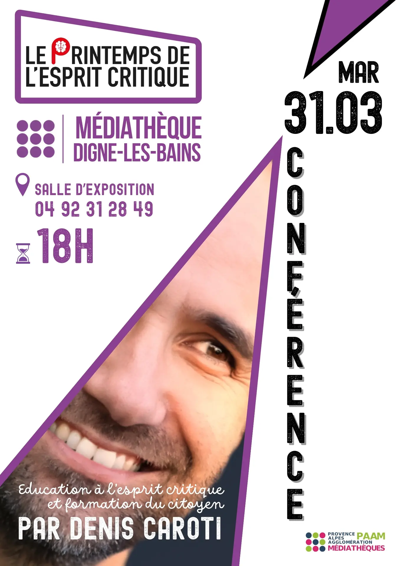 Conférence - Education à l'esprit critique et formation du citoyen