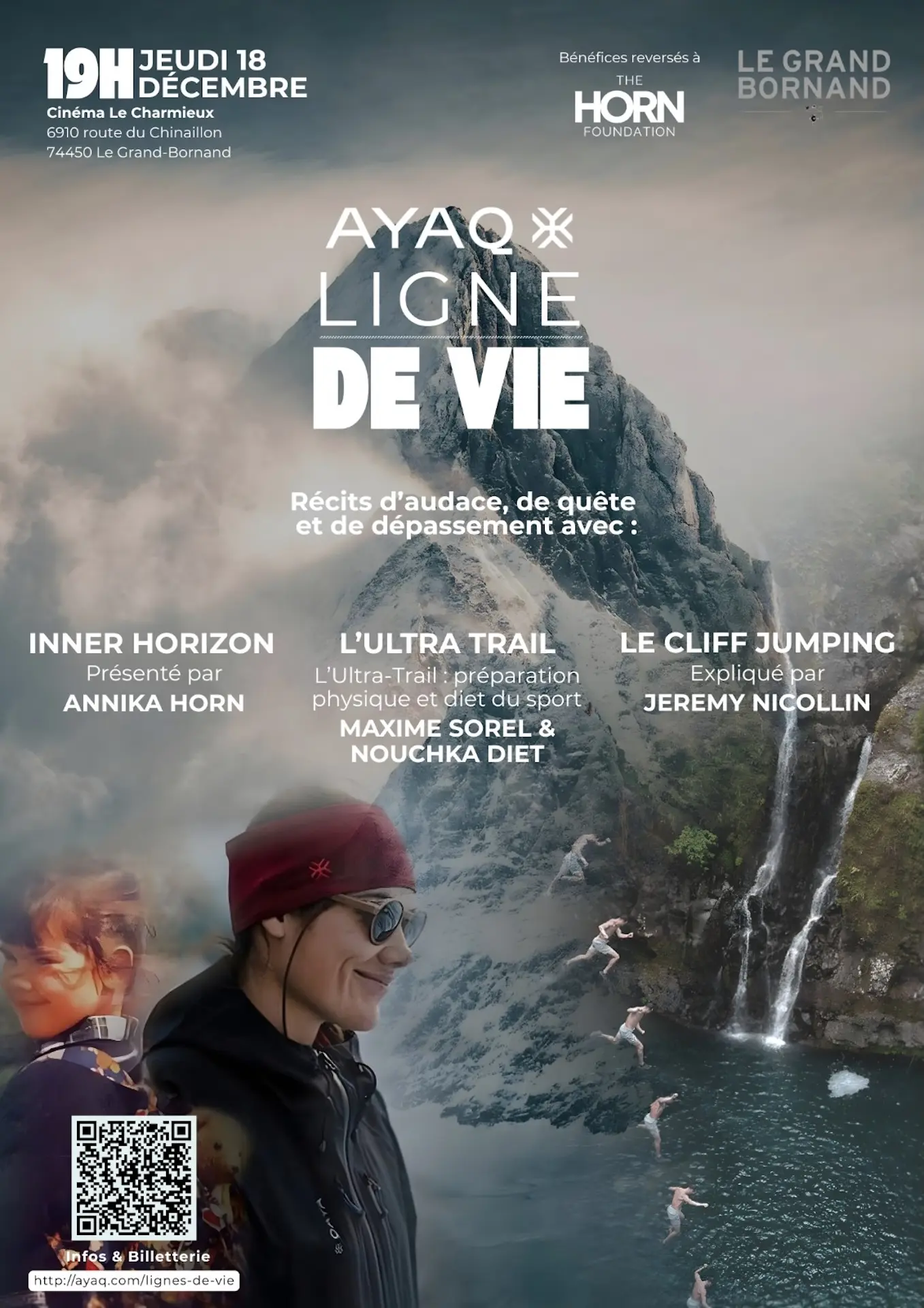 Affiche AYAQ, Ligne de Vie
